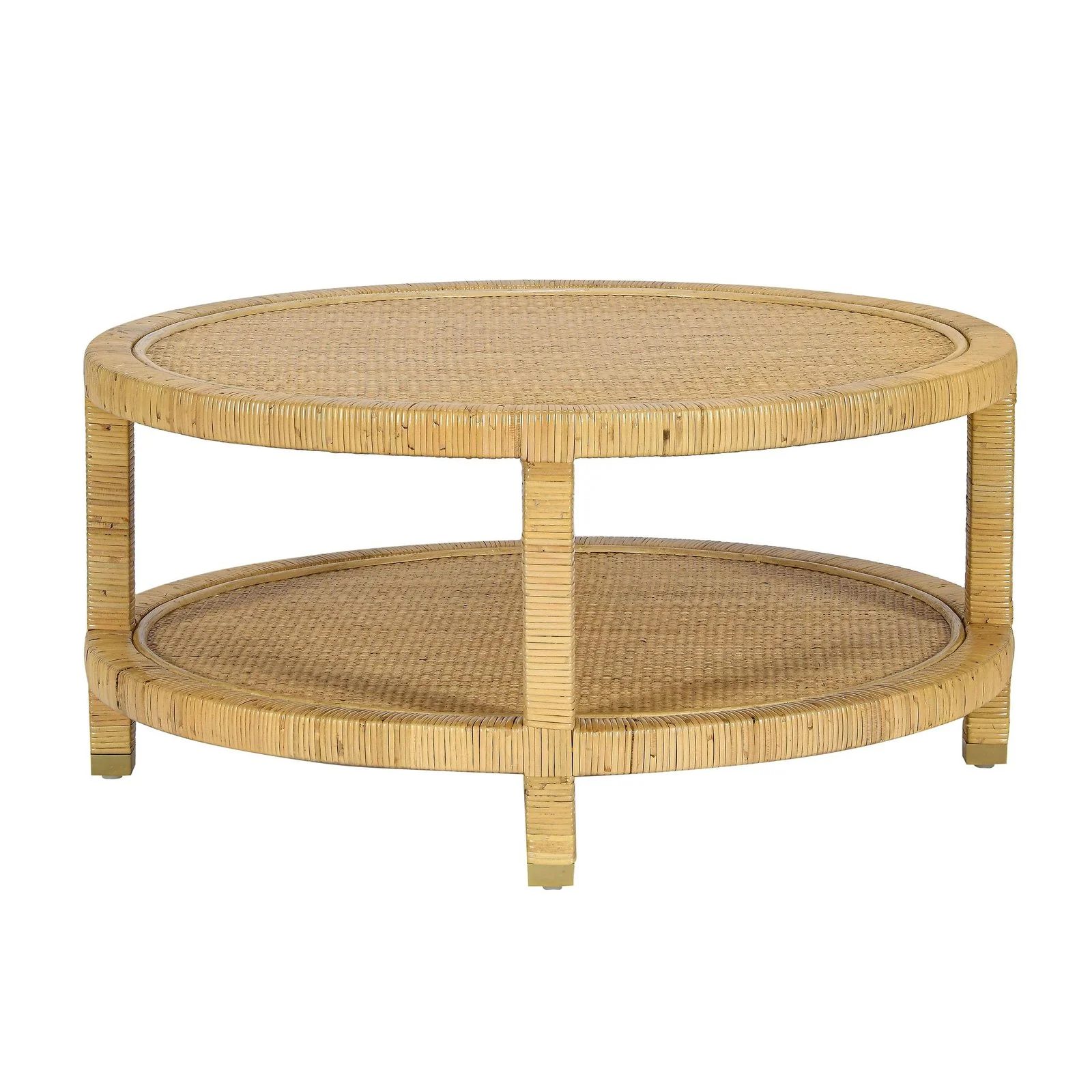 Amara Natural Rattan Coffee Table - Image 4