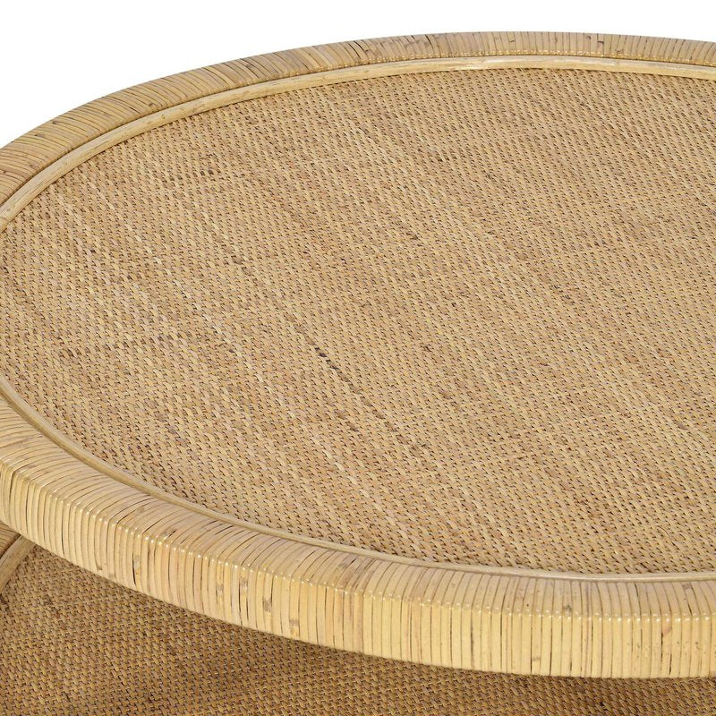 Amara Natural Rattan Coffee Table - Image 8