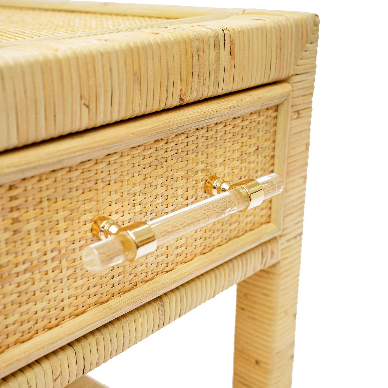 Amara Natural Rattan Nightstand - Image 5