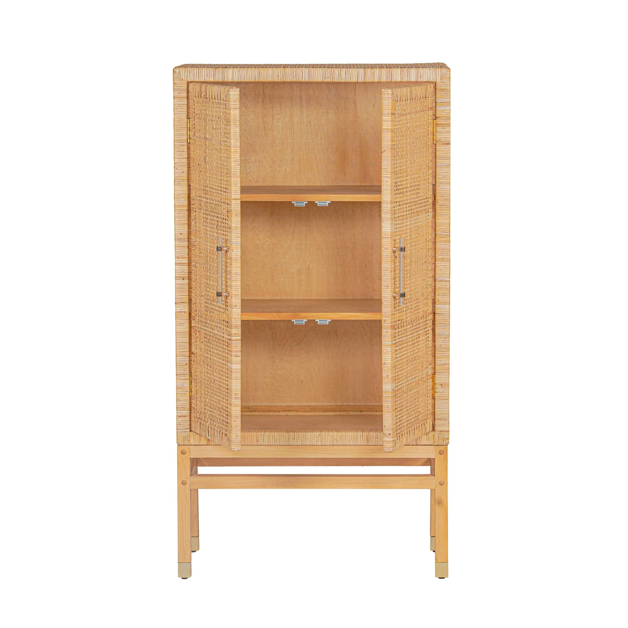 Amara Natural Woven Rattan Cabinet - Image 4