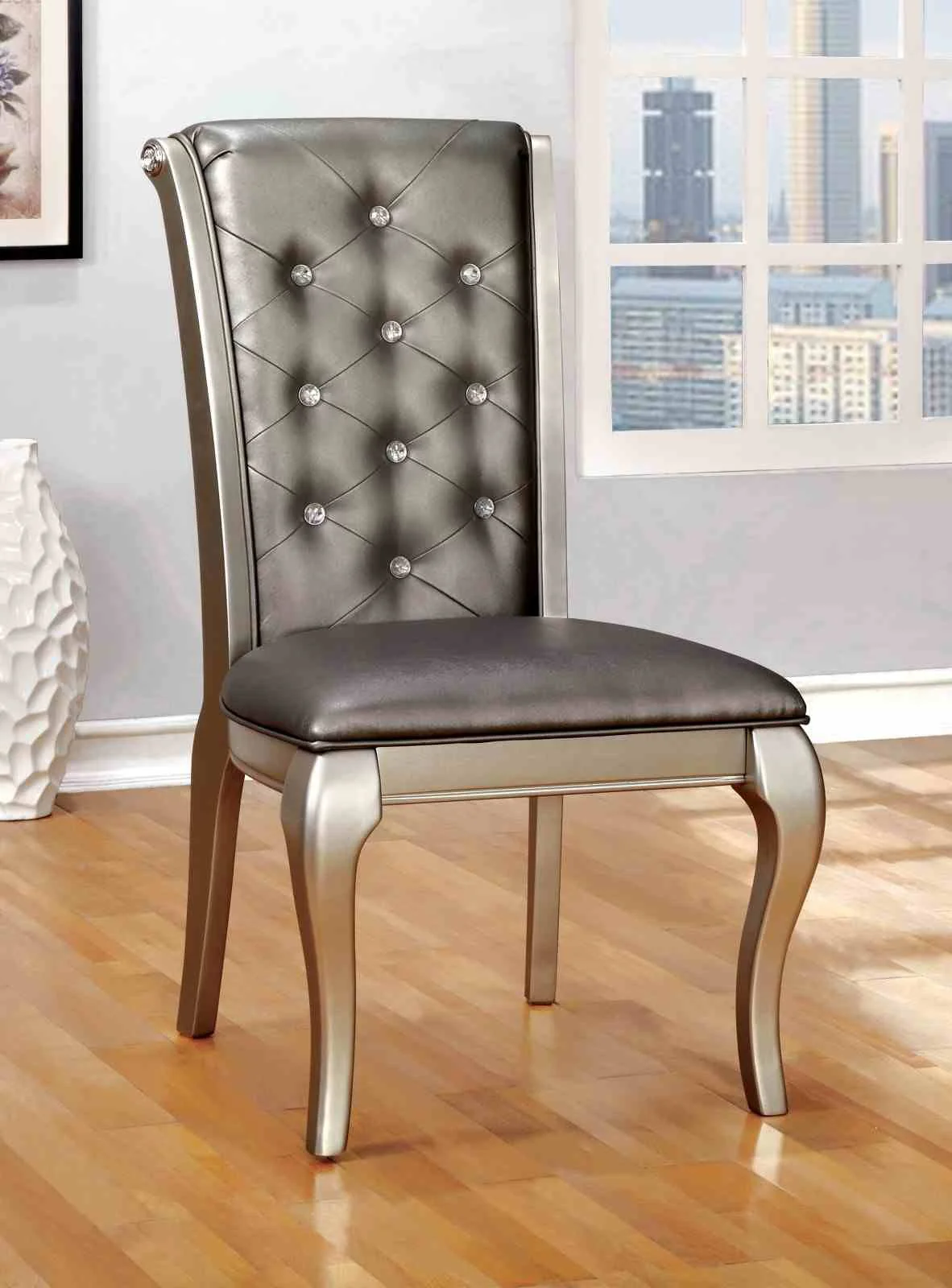 Amina 7 Pc. Dining Table Set - Image 2