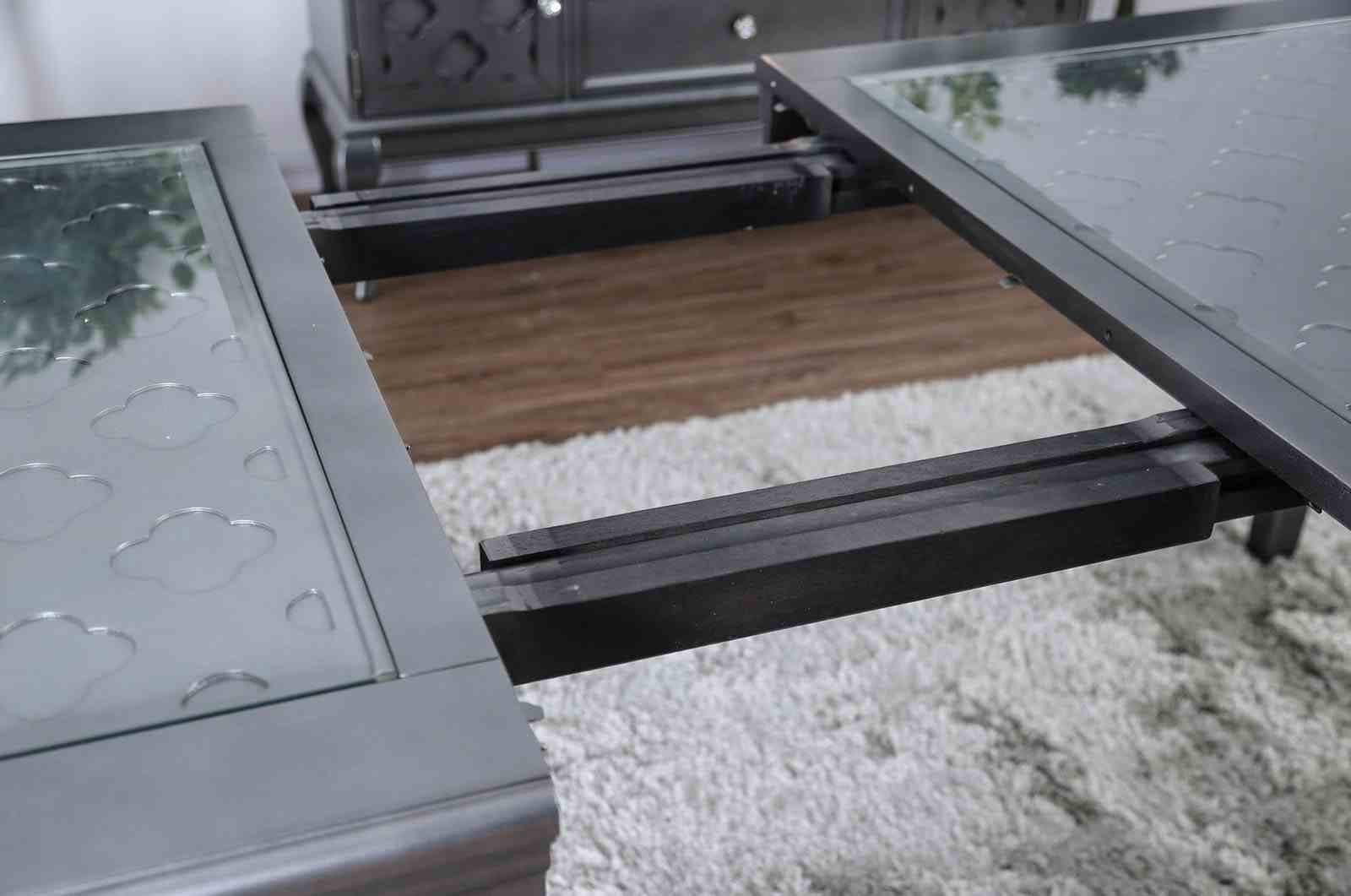 Amina Dining Table, Gray - Image 2