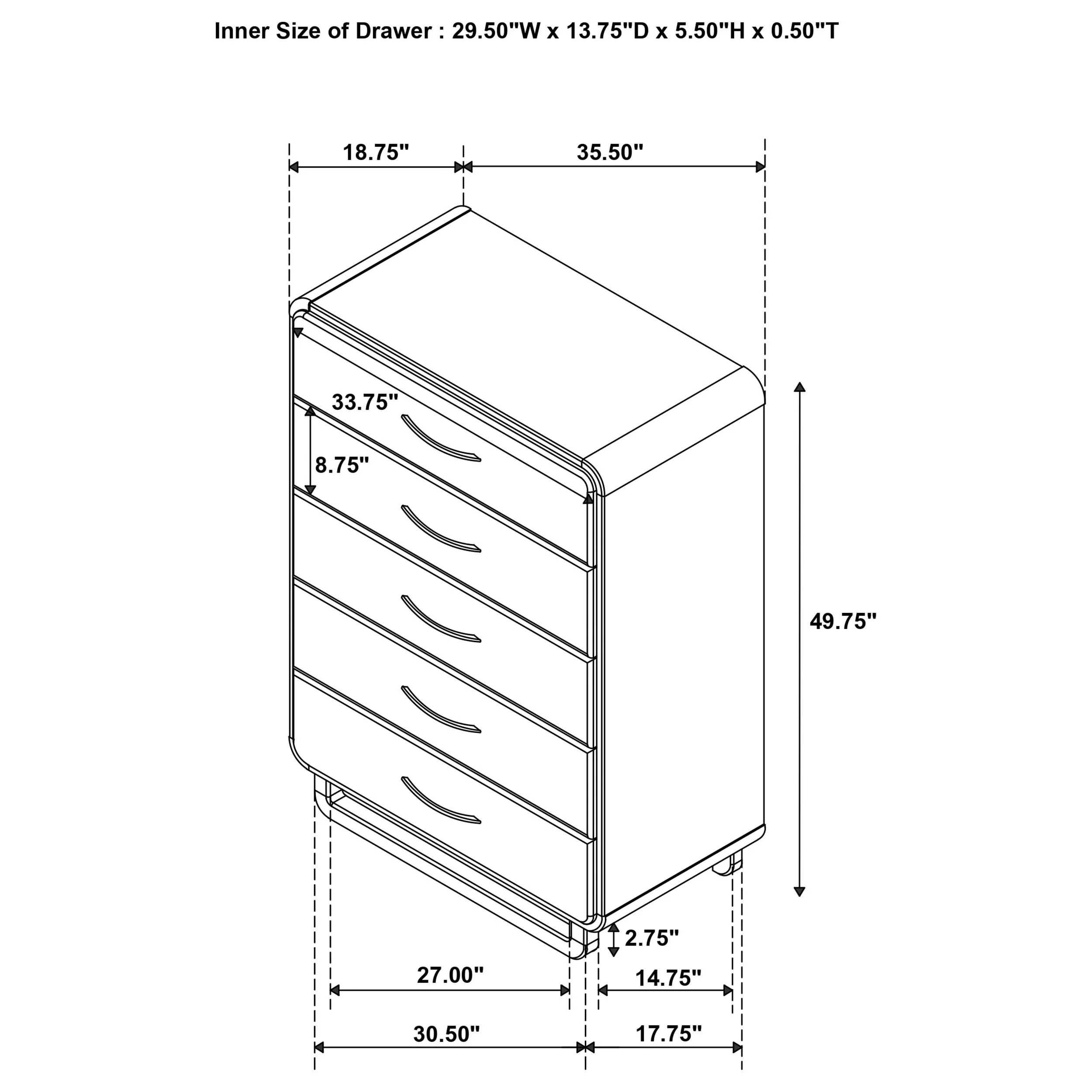 Amsbury Bedroom Set - Image 23