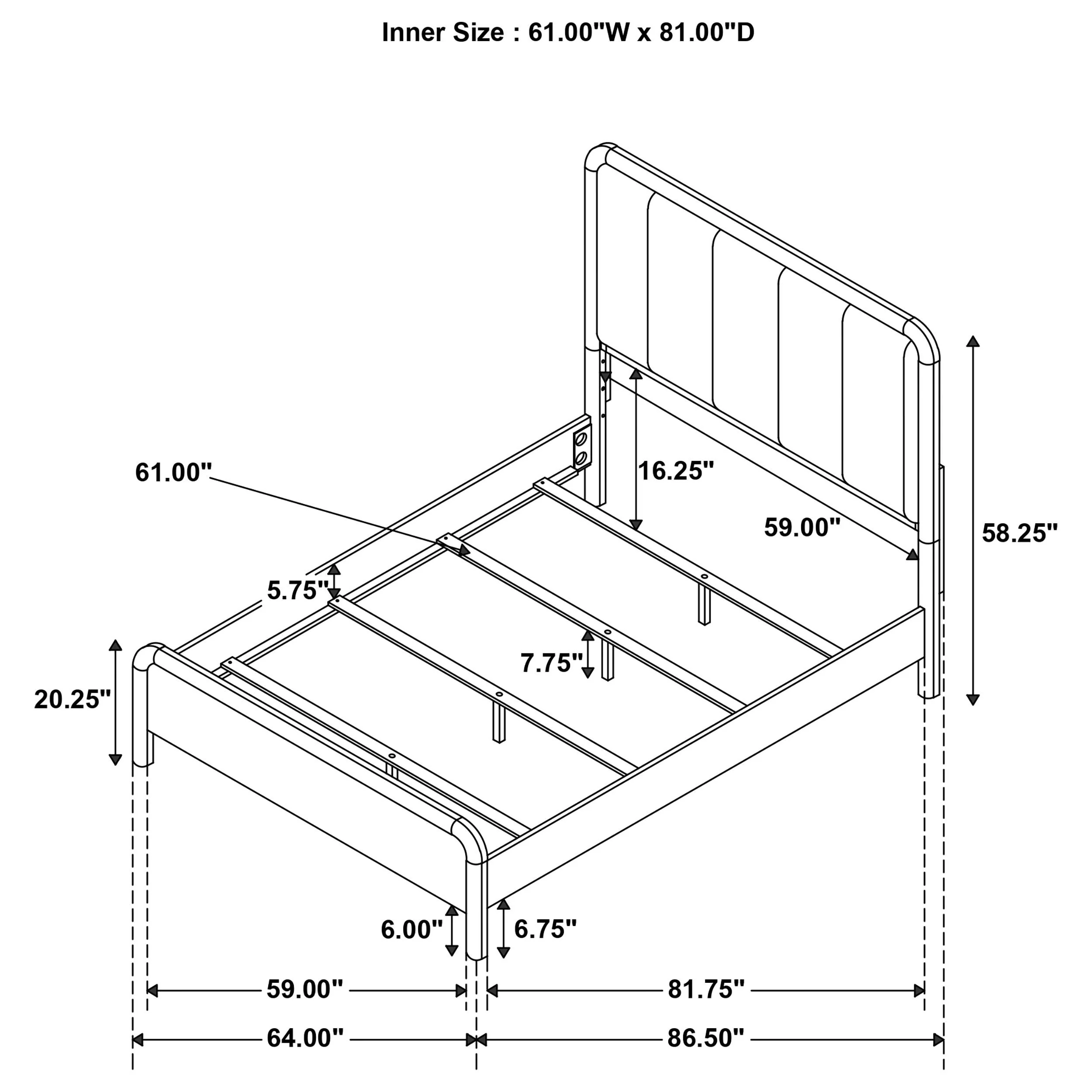 Amsbury Panel Bed - Image 9