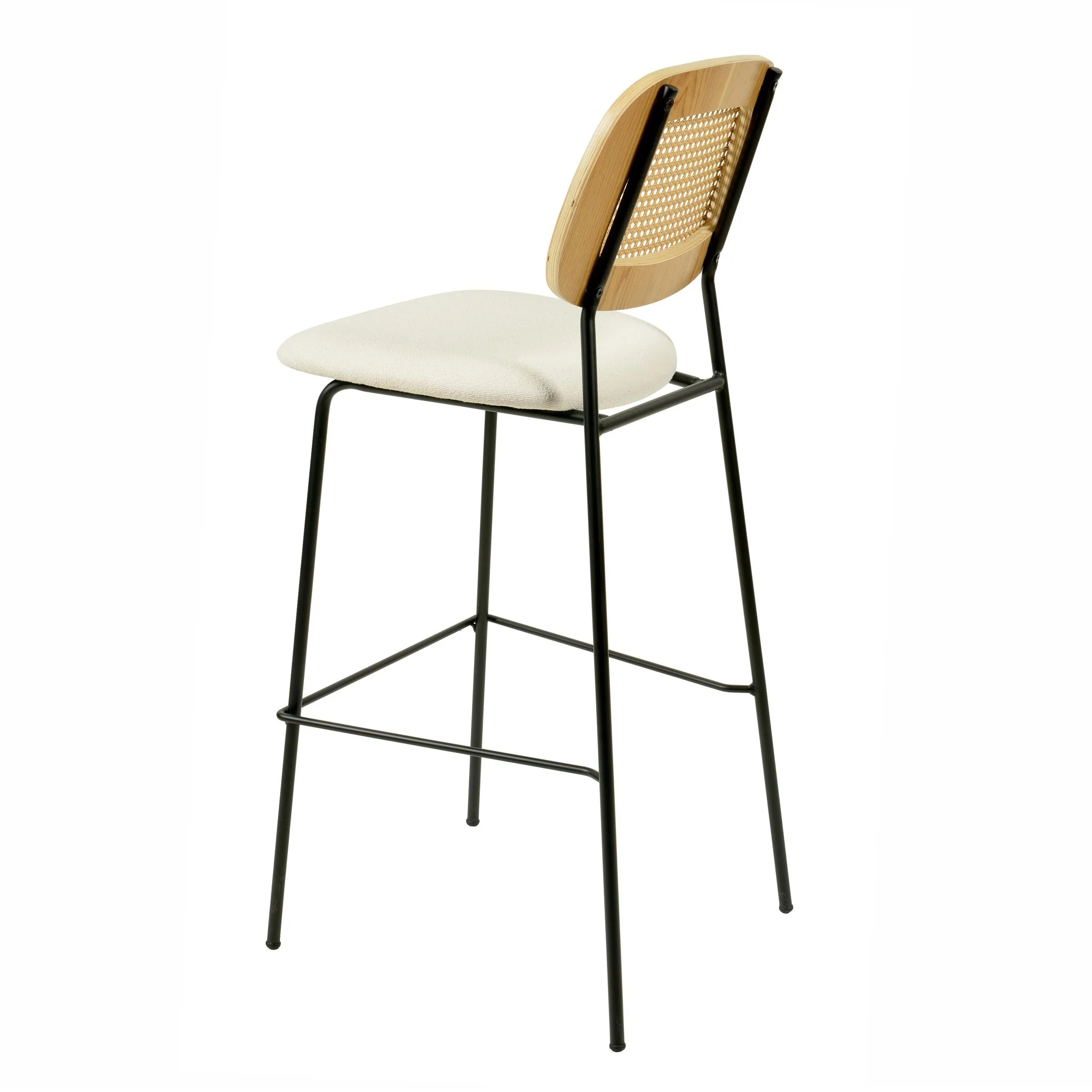 Anais Natural Rattan Counter Stool - Set of 2 - Image 5