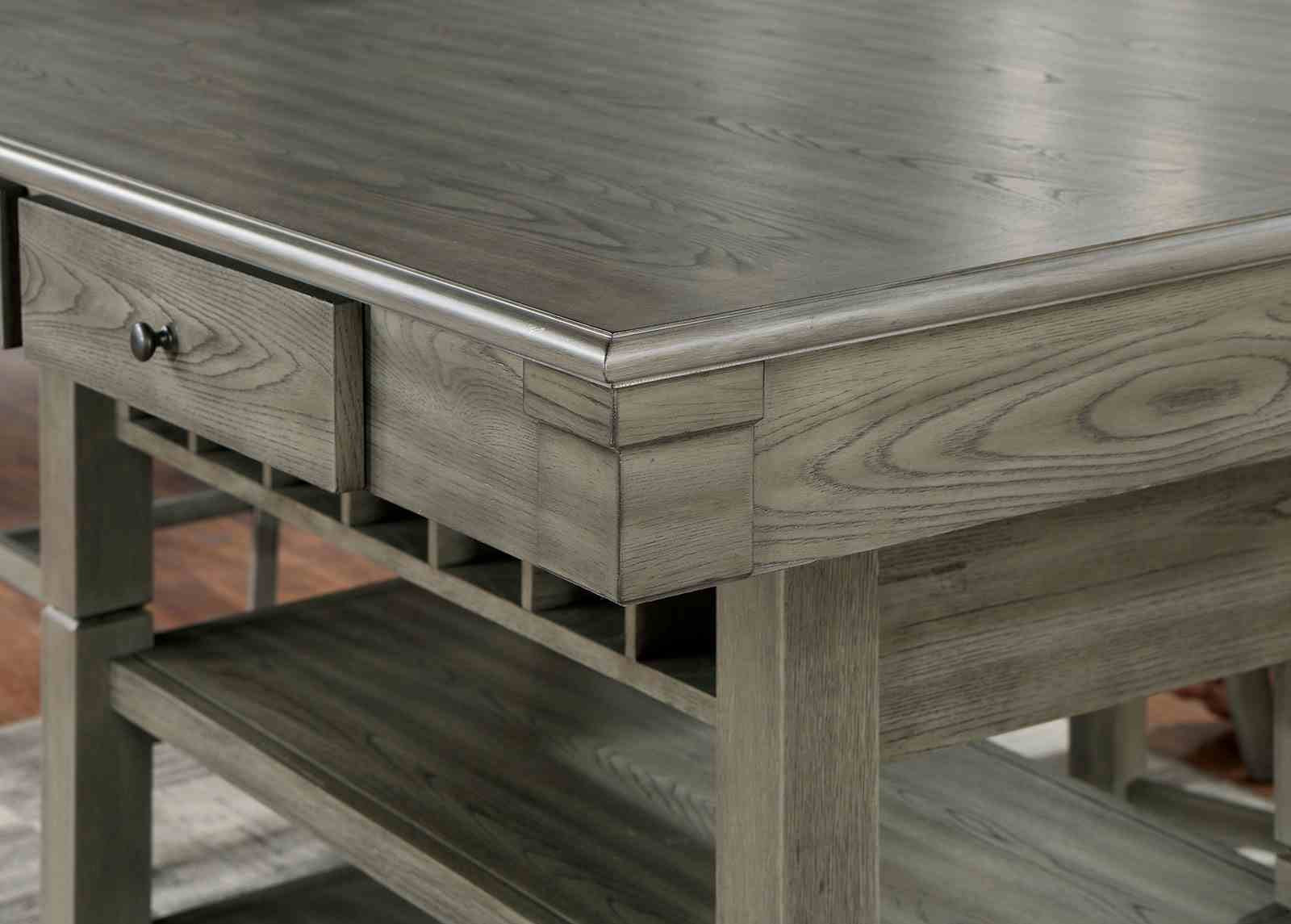 Anaya Counter Ht. Table, Gray - Image 4
