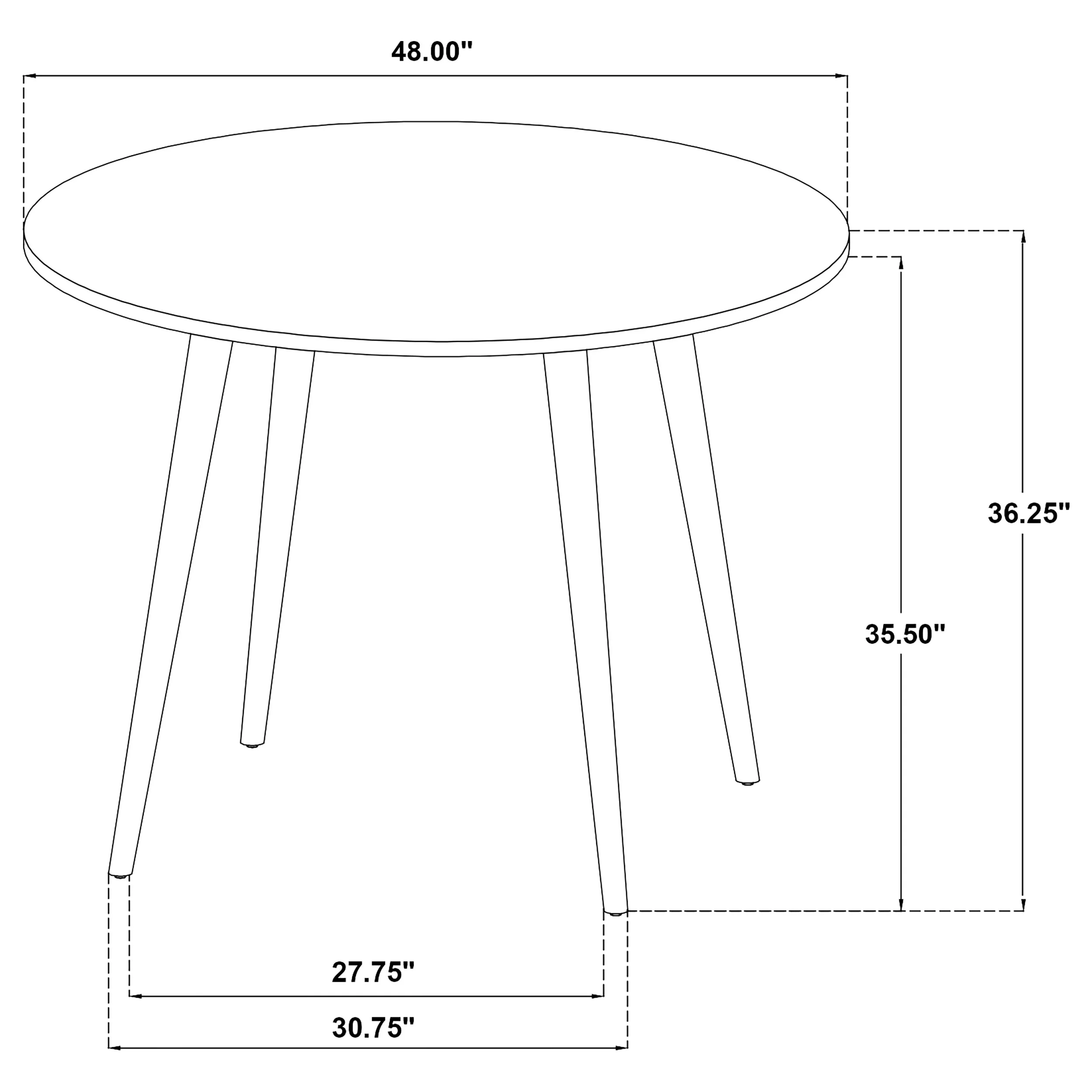 Andrews Counter Height Dining Table - Image 6