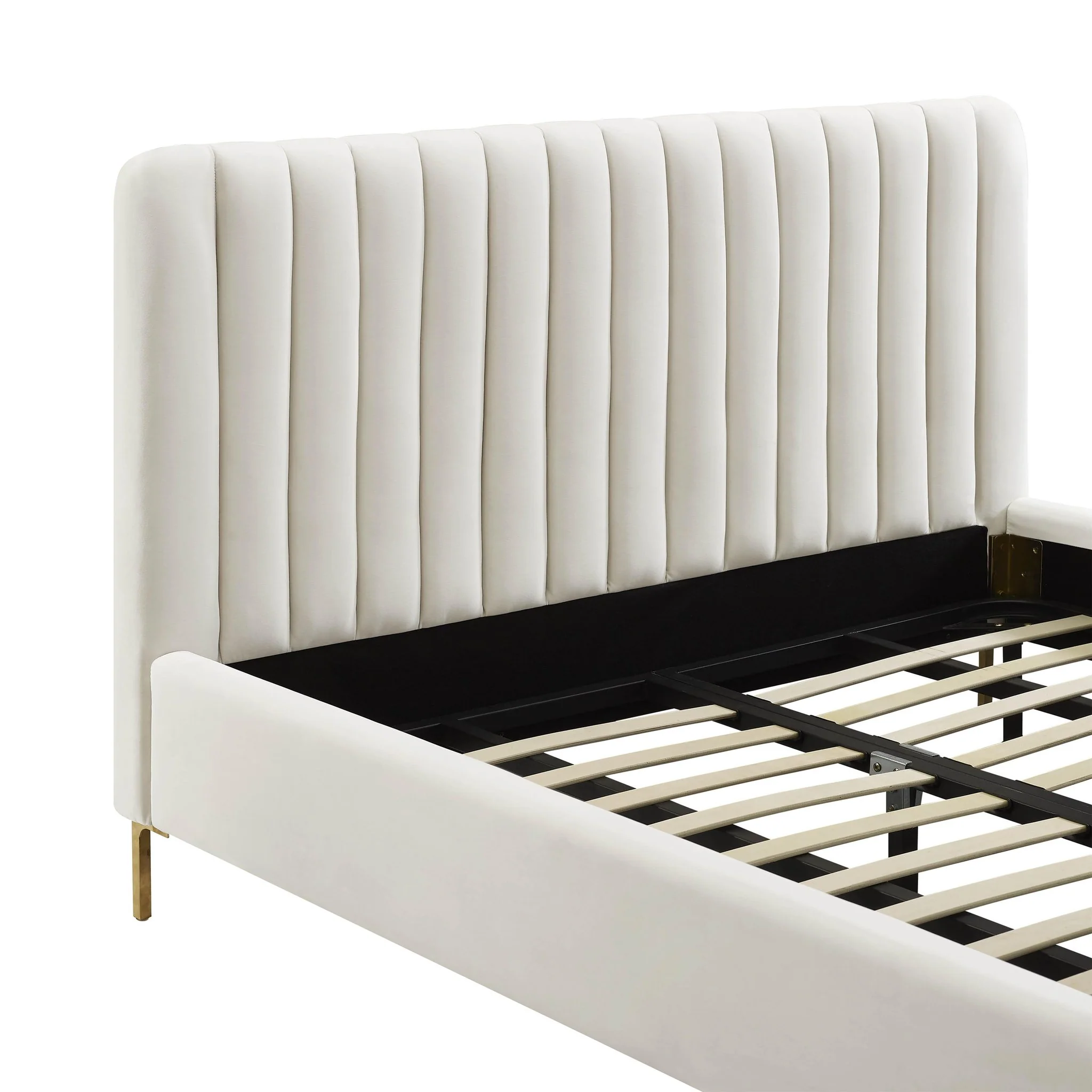 Angela Cream Bed in King - Image 5