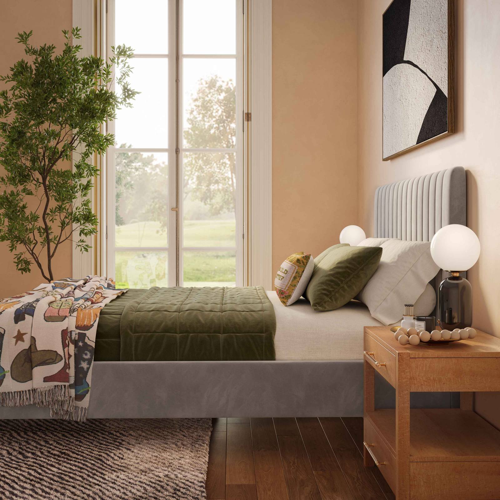 Angela Grey Bed in Full - Image 2