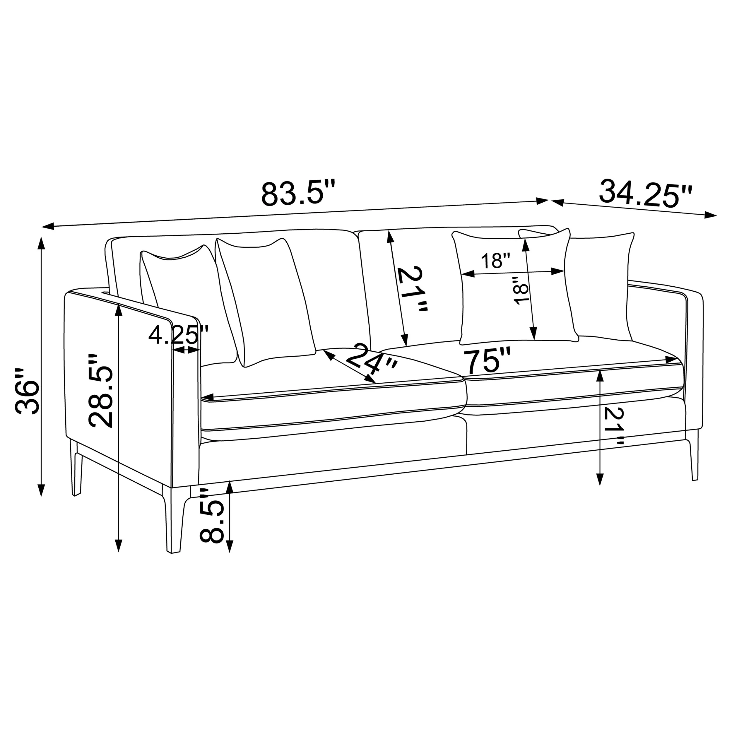 Apperson Sofa Set - Image 12