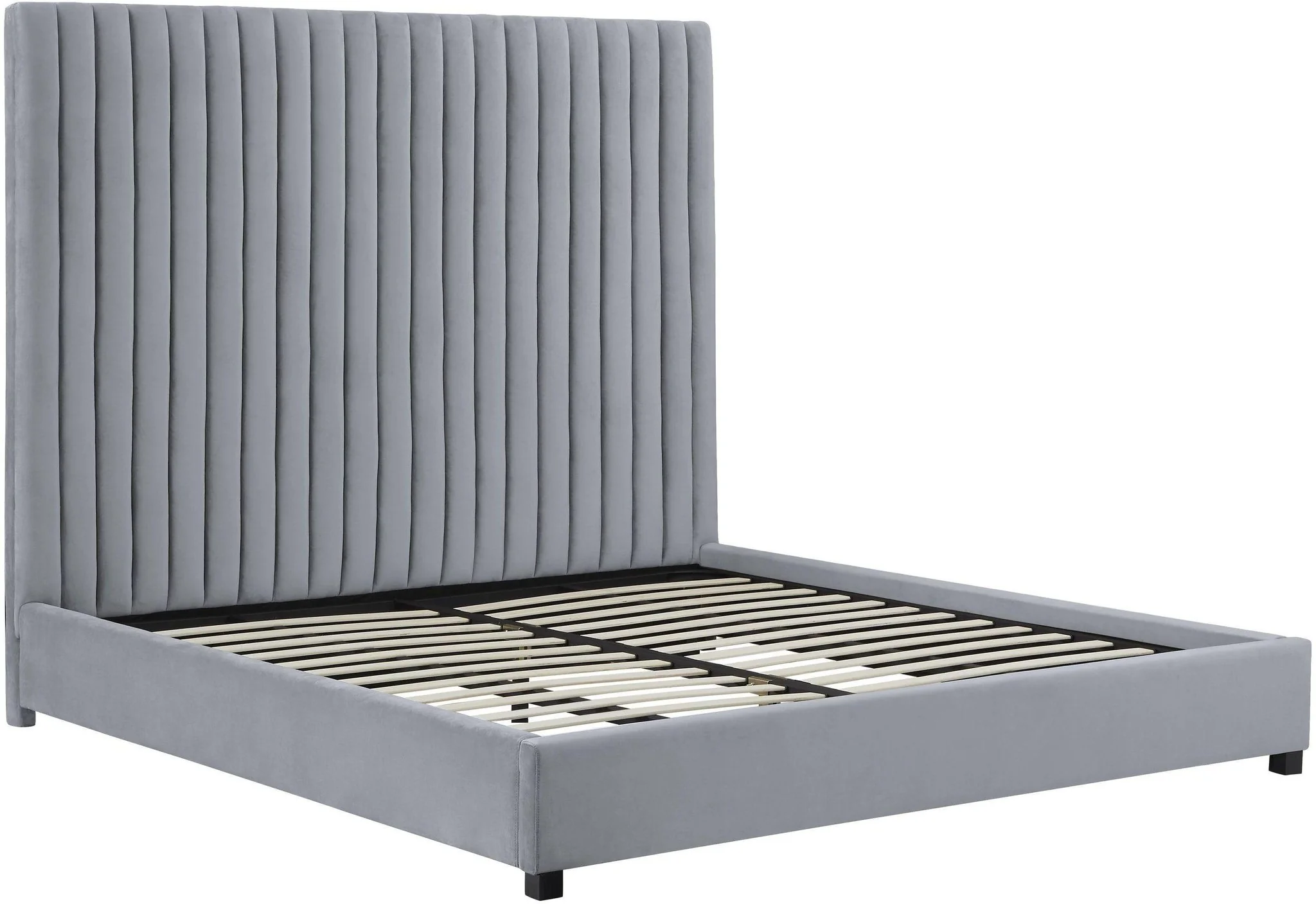 Arabelle Grey Bed in Queen - Image 4