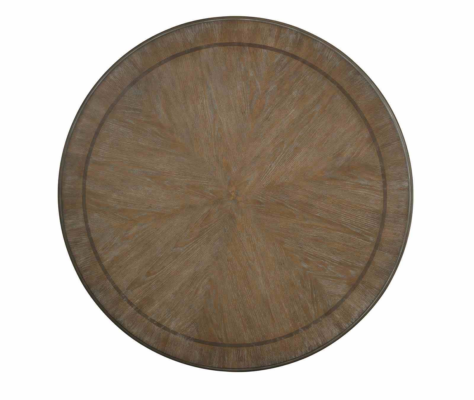 Arcadia Round Dining Table, Antique White - Image 3