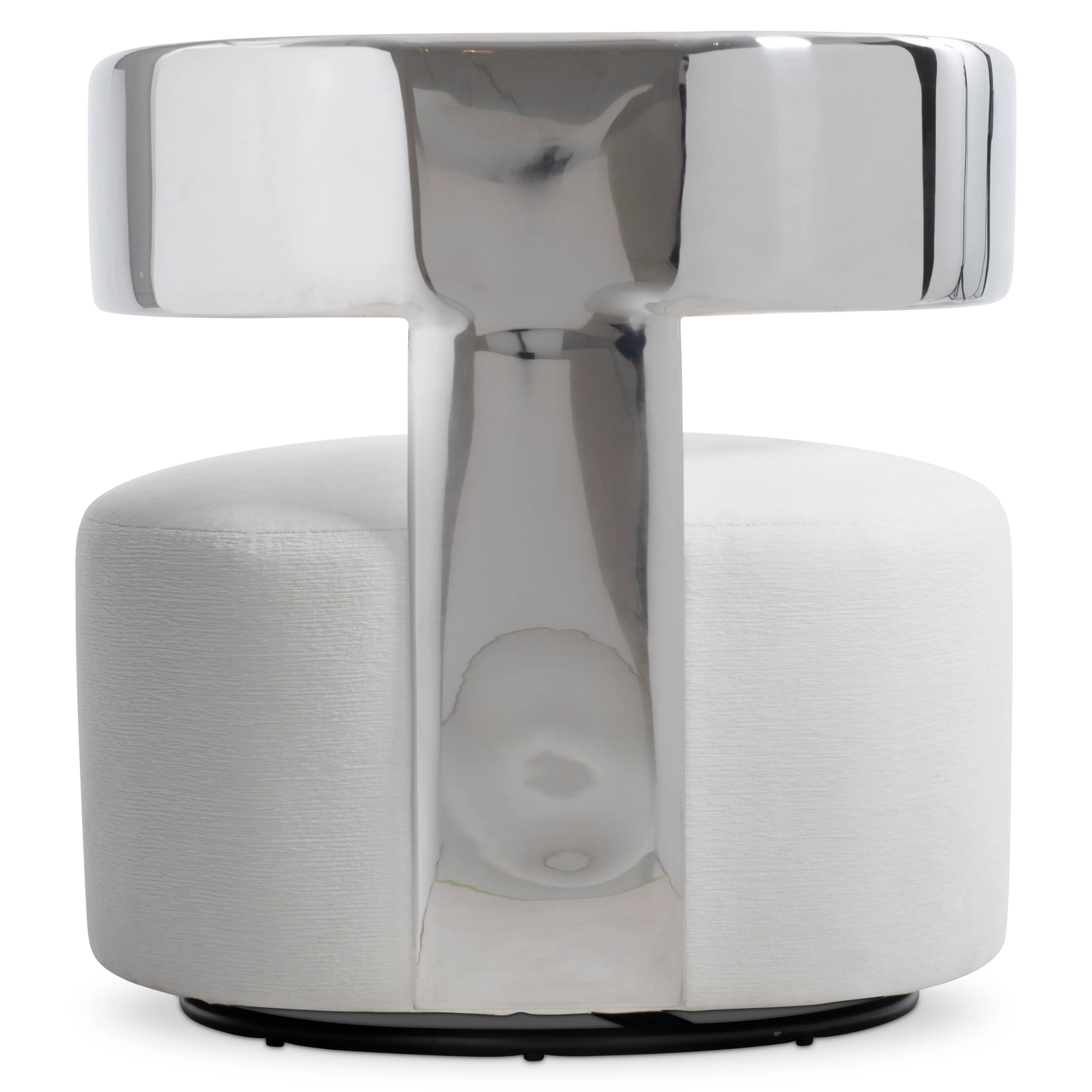 Ares Fabric Swivel Chair - Image 4