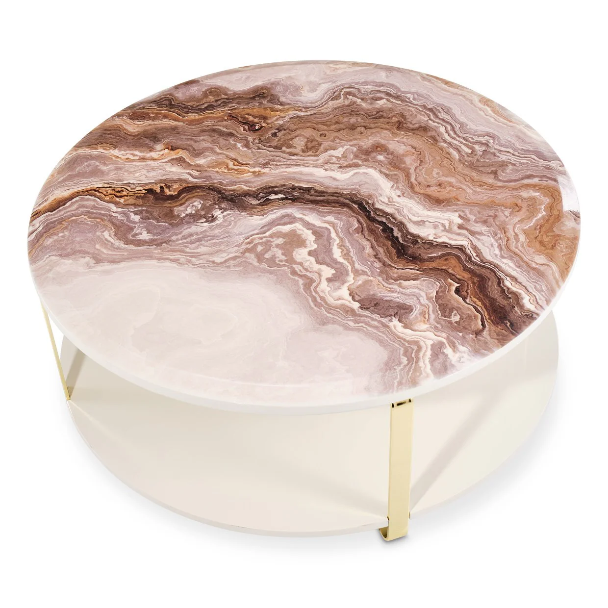 Ariana Cocktail Table - Gold - Image 2