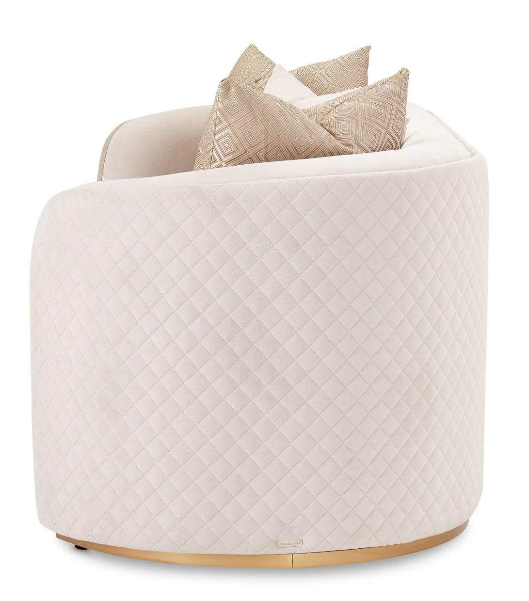 Ariana Sofa - Beige/Gold - Image 7
