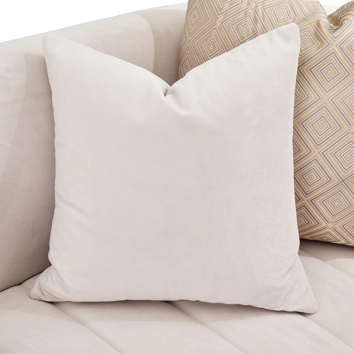 Ariana Sofa - Beige/Gold - Image 9