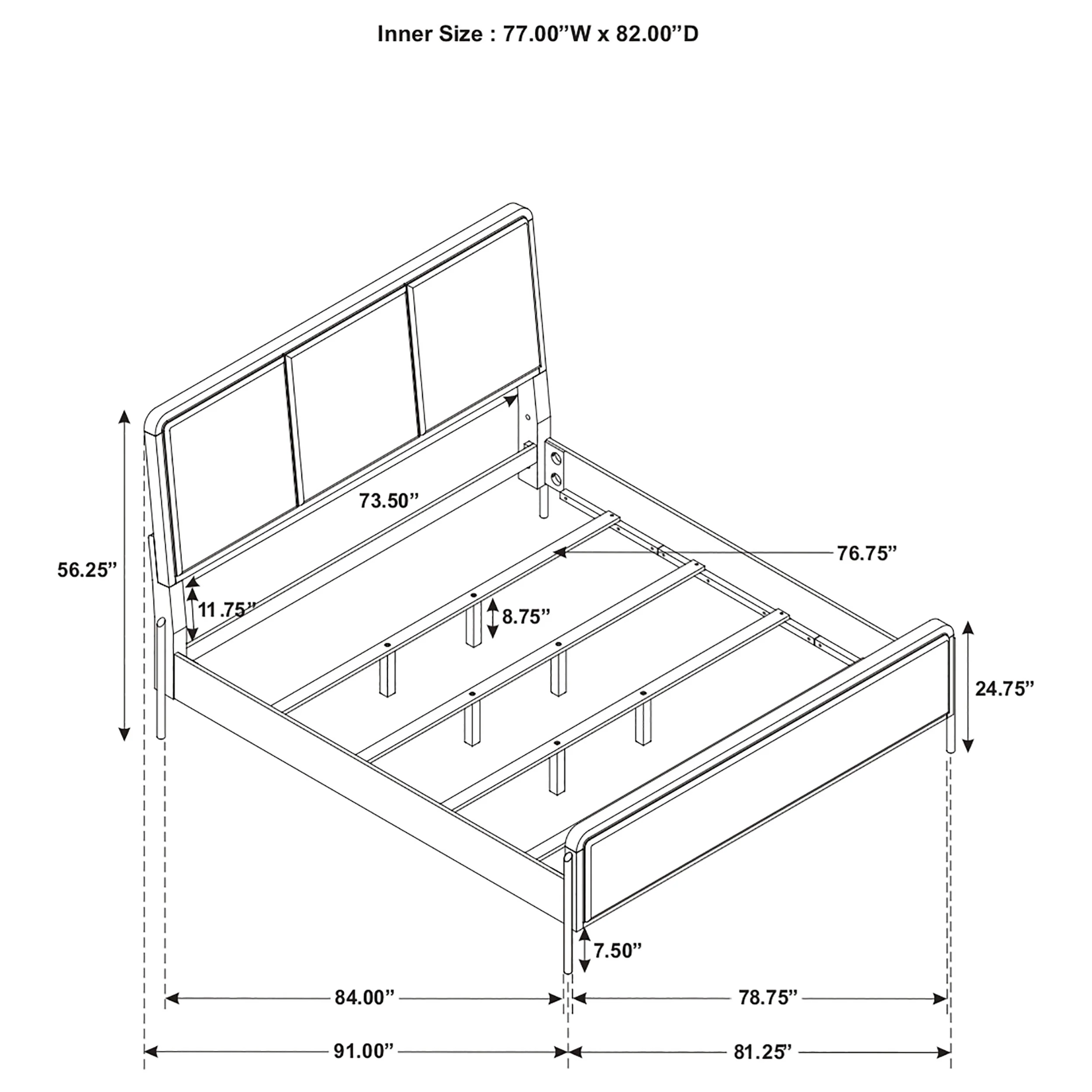 Arini Panel Bed - Image 114