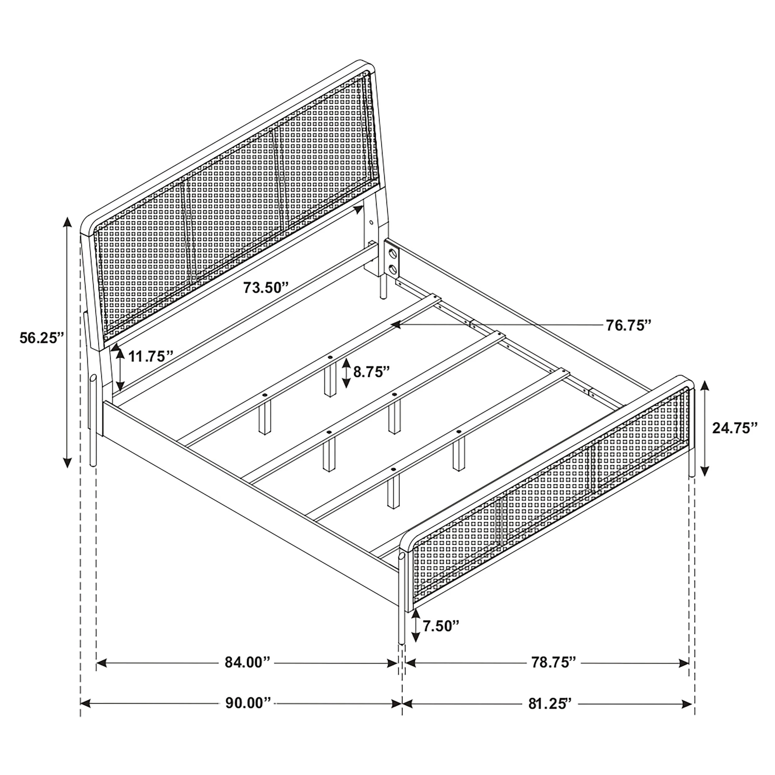 Arini Panel Bed - Image 21