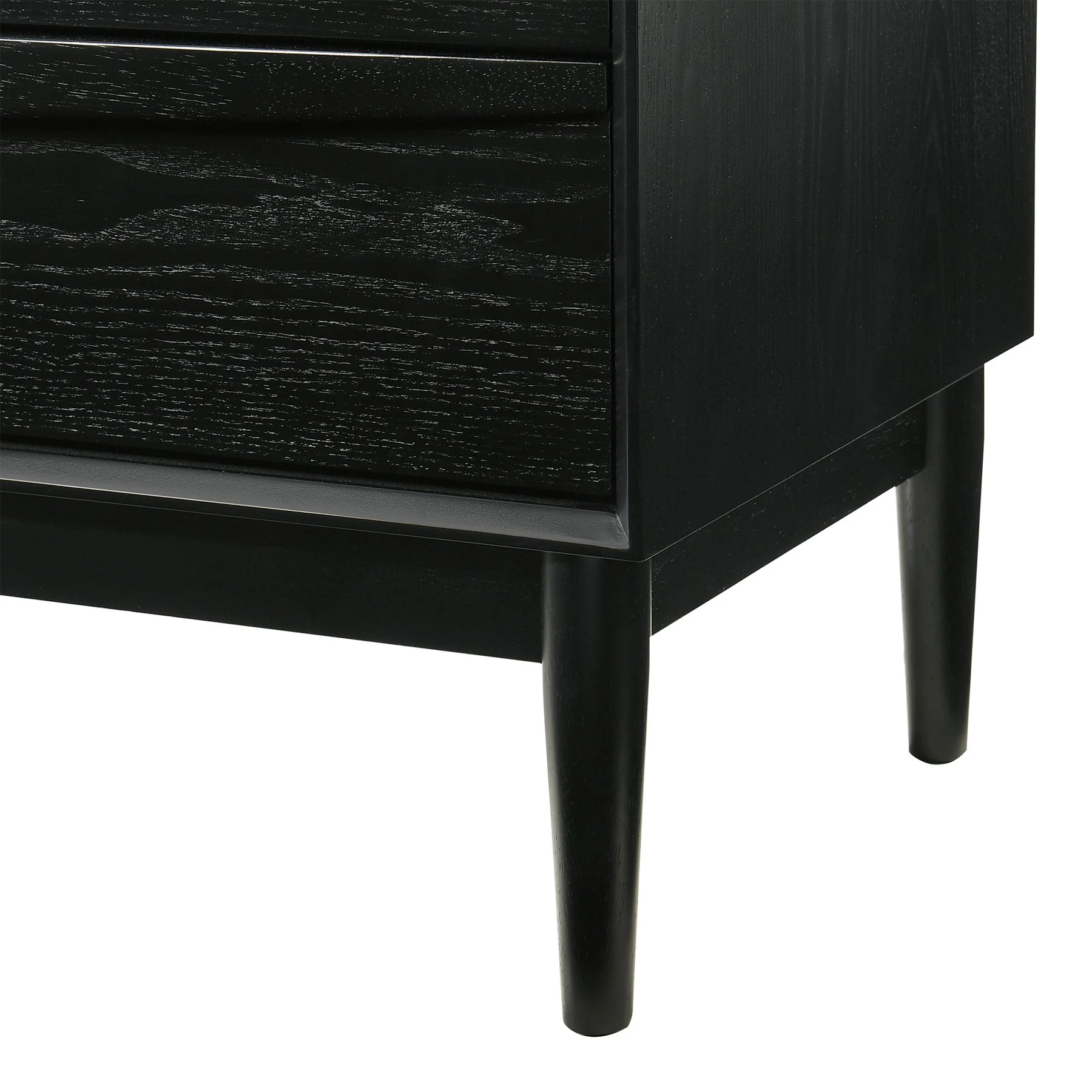 Artemio 6 Drawer Wood Dresser in Black Finish - Image 9