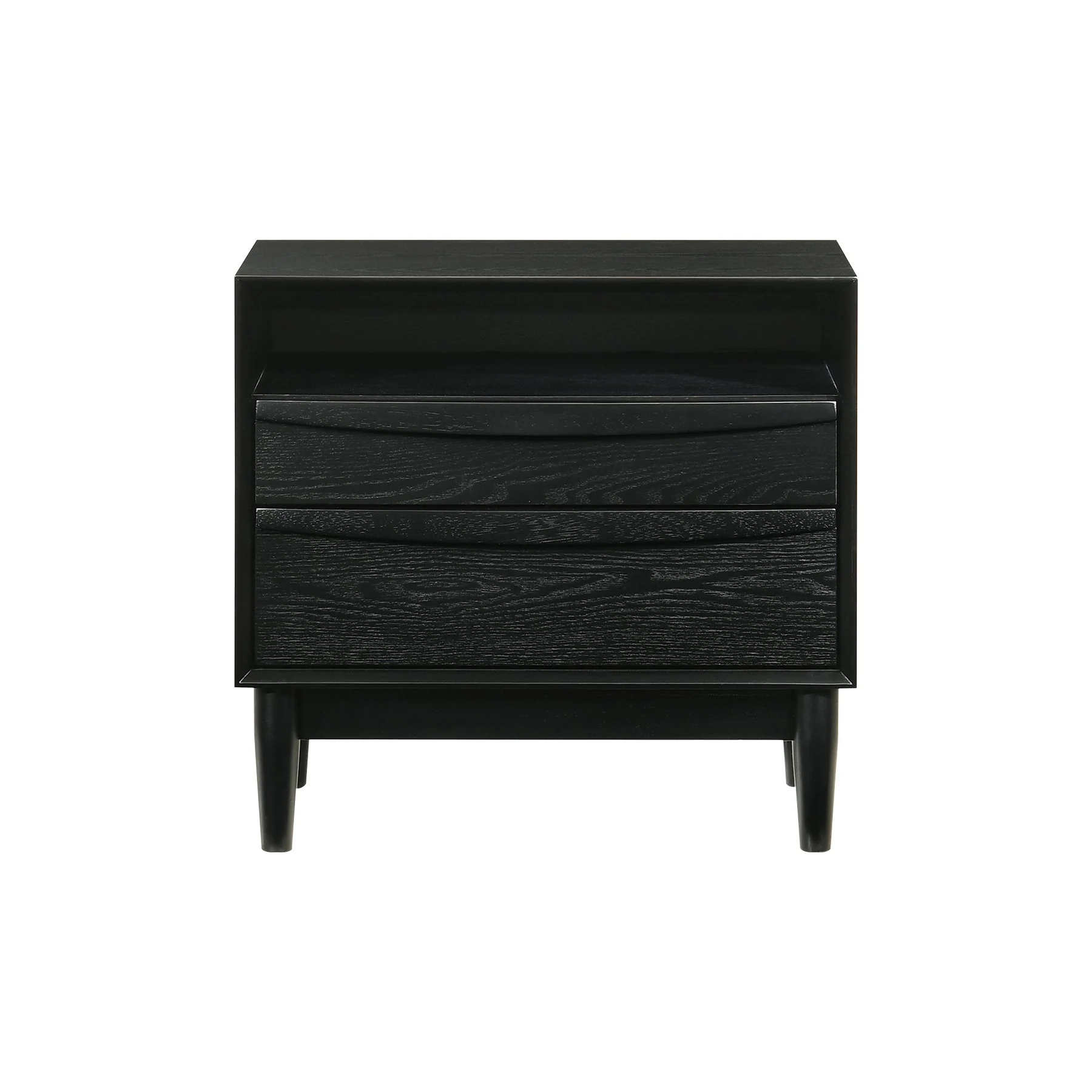 Artemio King 3 Piece Wood Bedroom Set in Black Finish - Image 5