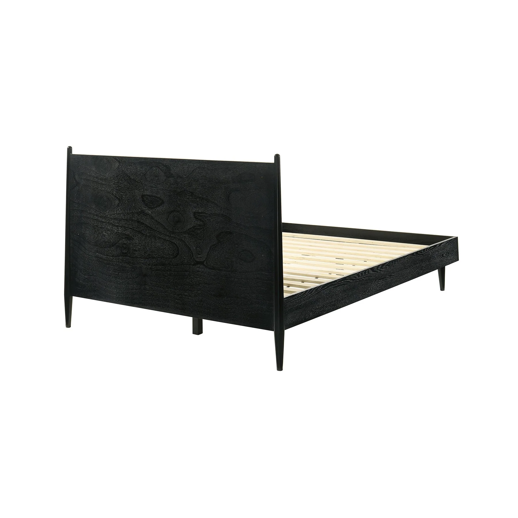 Artemio Queen 4 Piece Wood Bedroom Set in Black Finish - Image 3