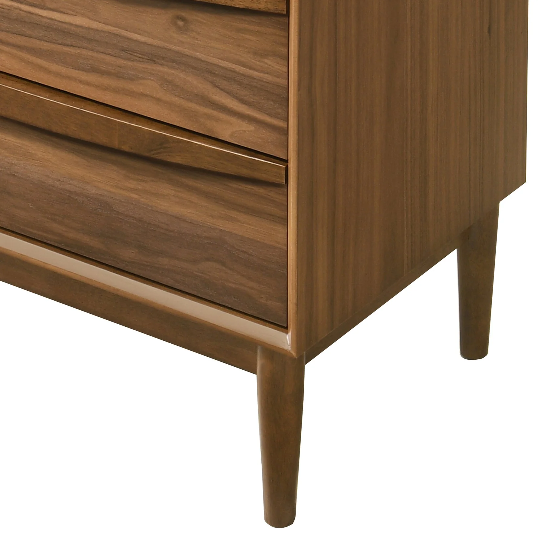 Artemio Queen 4 Piece Wood Bedroom Set in Walnut Finish - Image 11