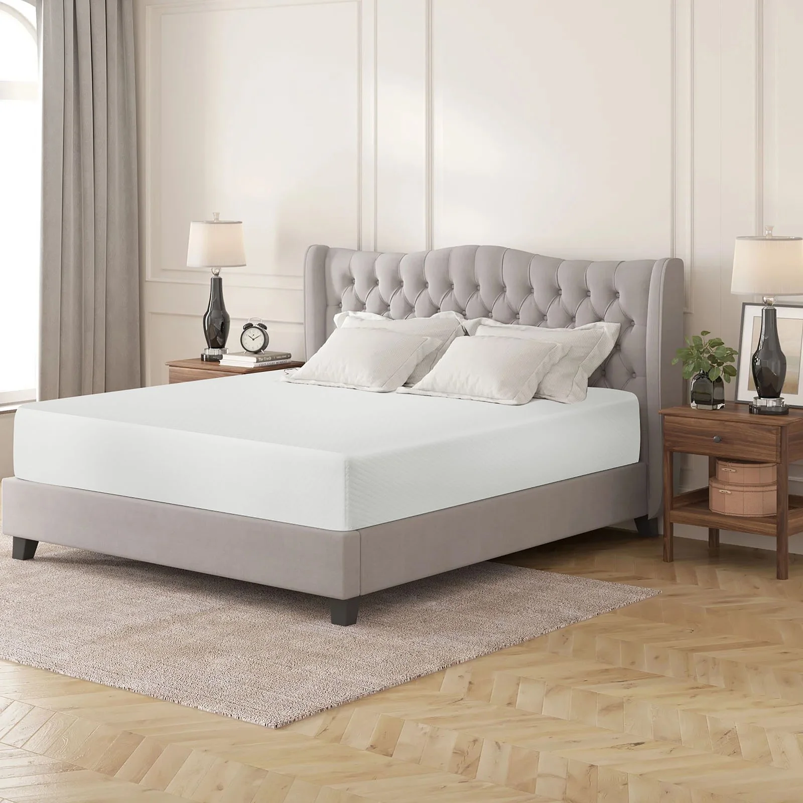 Artemisia 12" E.King Memory Foam Mattress (Roll-In-Box) - Image 2