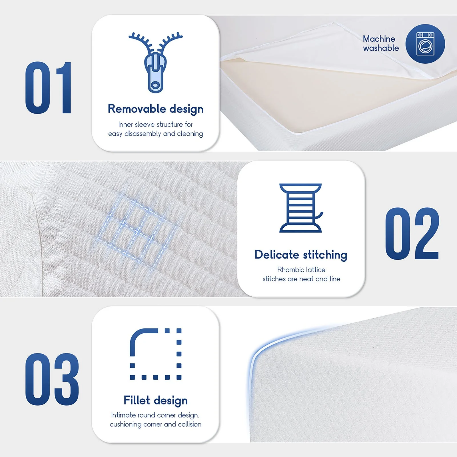 Artemisia 6" Twin XL Memory Foam Mattress (Roll-In-Box) - Image 4