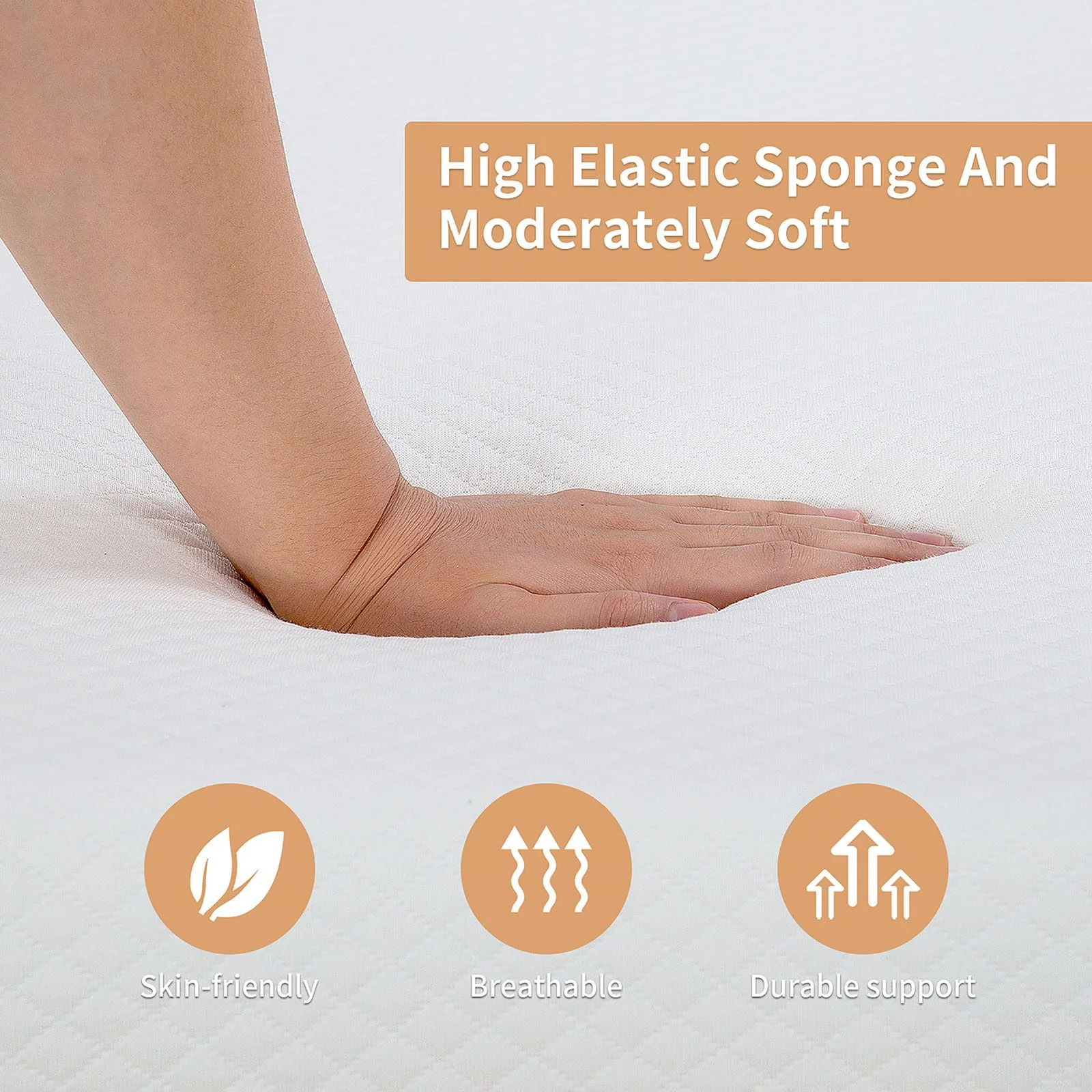 Artemisia 8" E.King Memory Foam Mattress (Roll-In-Box) - Image 5