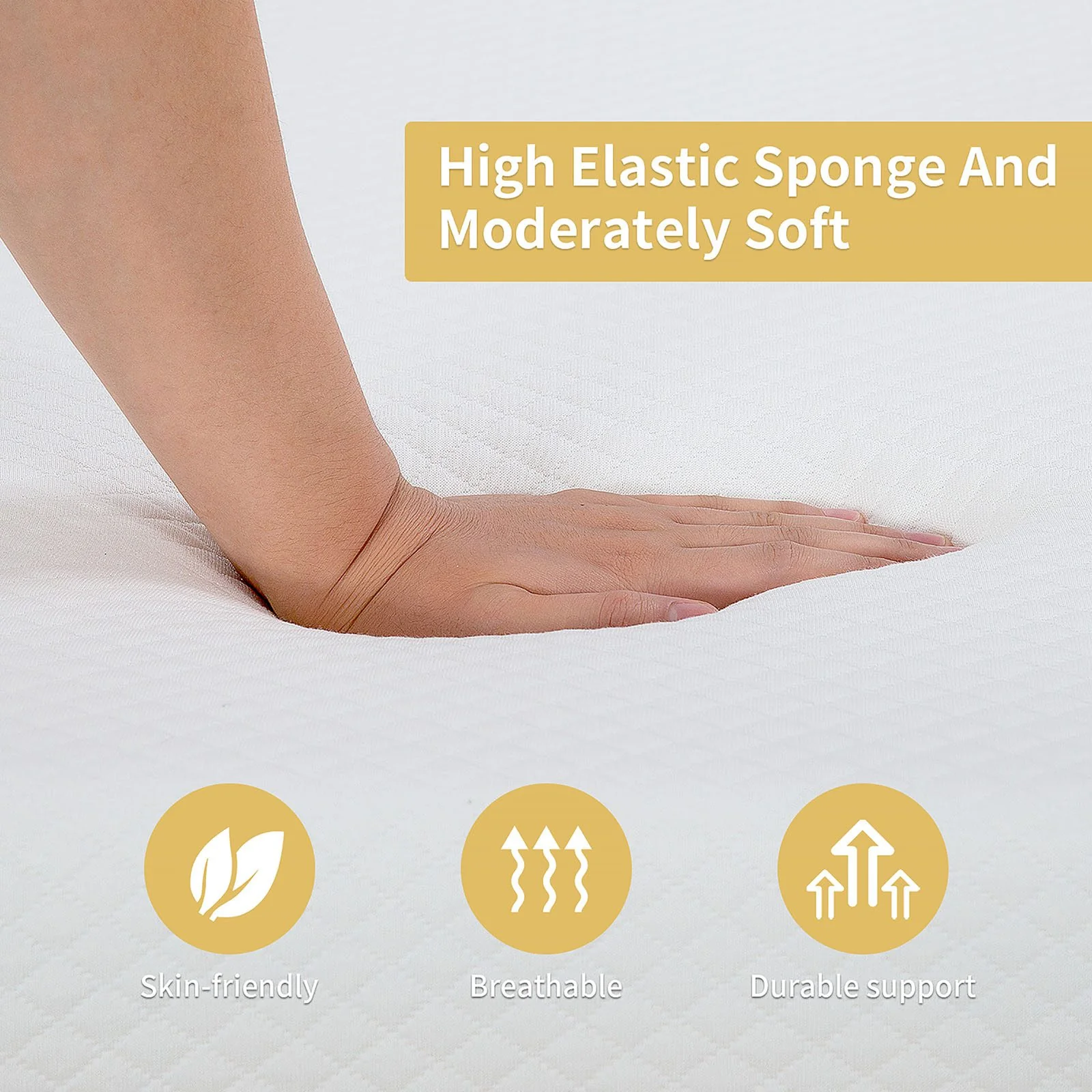 Artemisia 8" Twin Memory Foam Mattress (Roll-In-Box) - Image 5