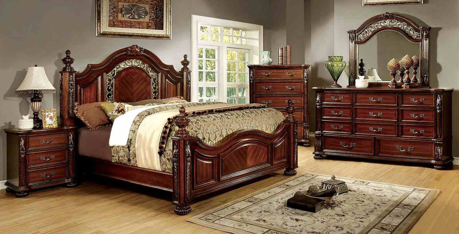 Arthur Mirror, Brown Cherry - Image 2
