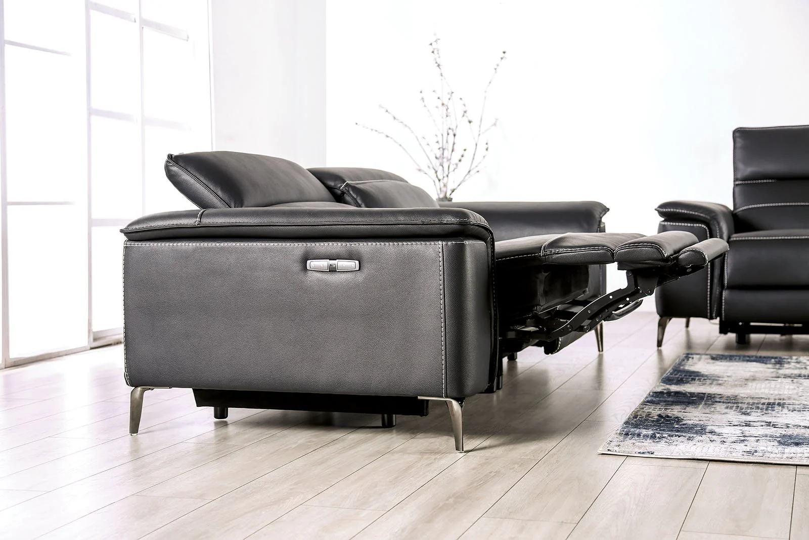 Ascona Power Sofa + Loveseat - Image 6