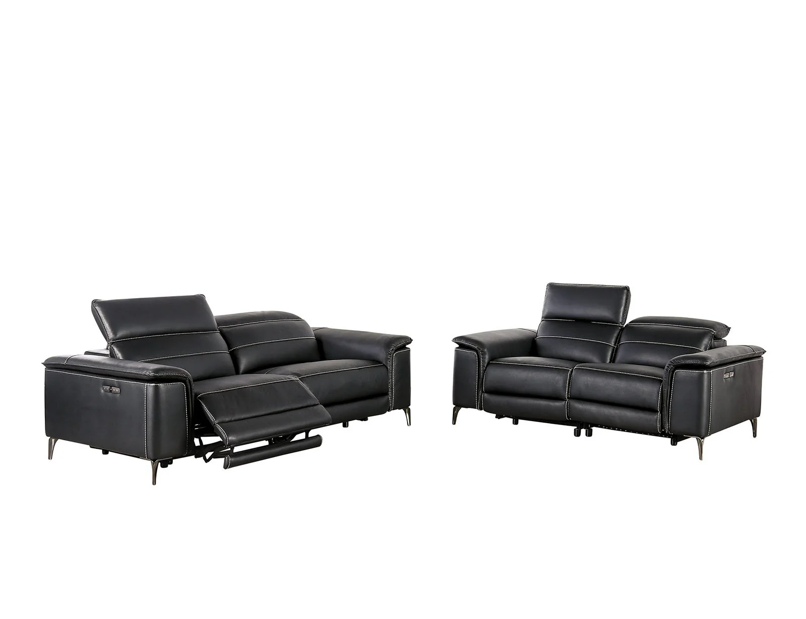 Ascona Power Sofa + Loveseat - Image 9