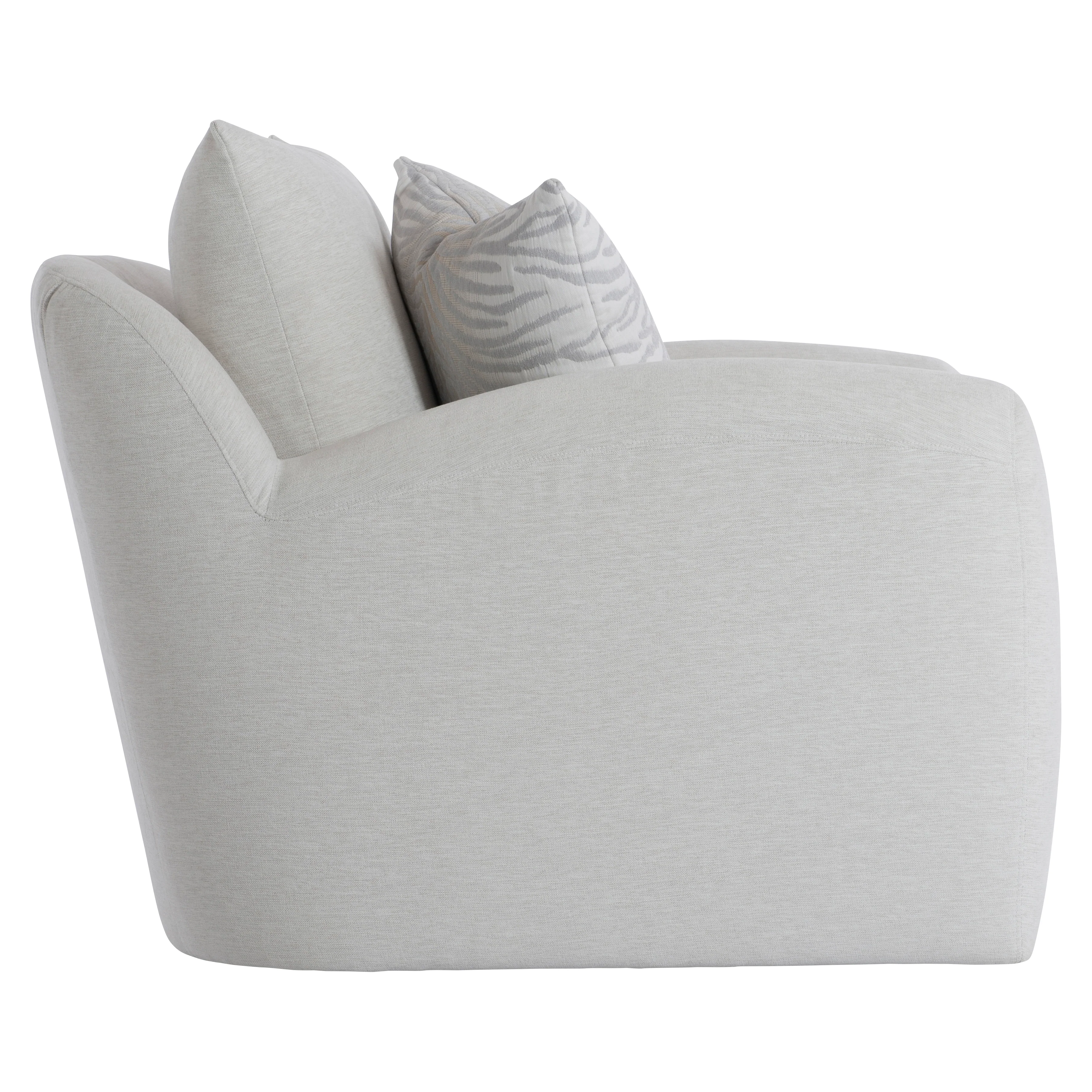 Asher Fabric Swivel Chair - Image 10