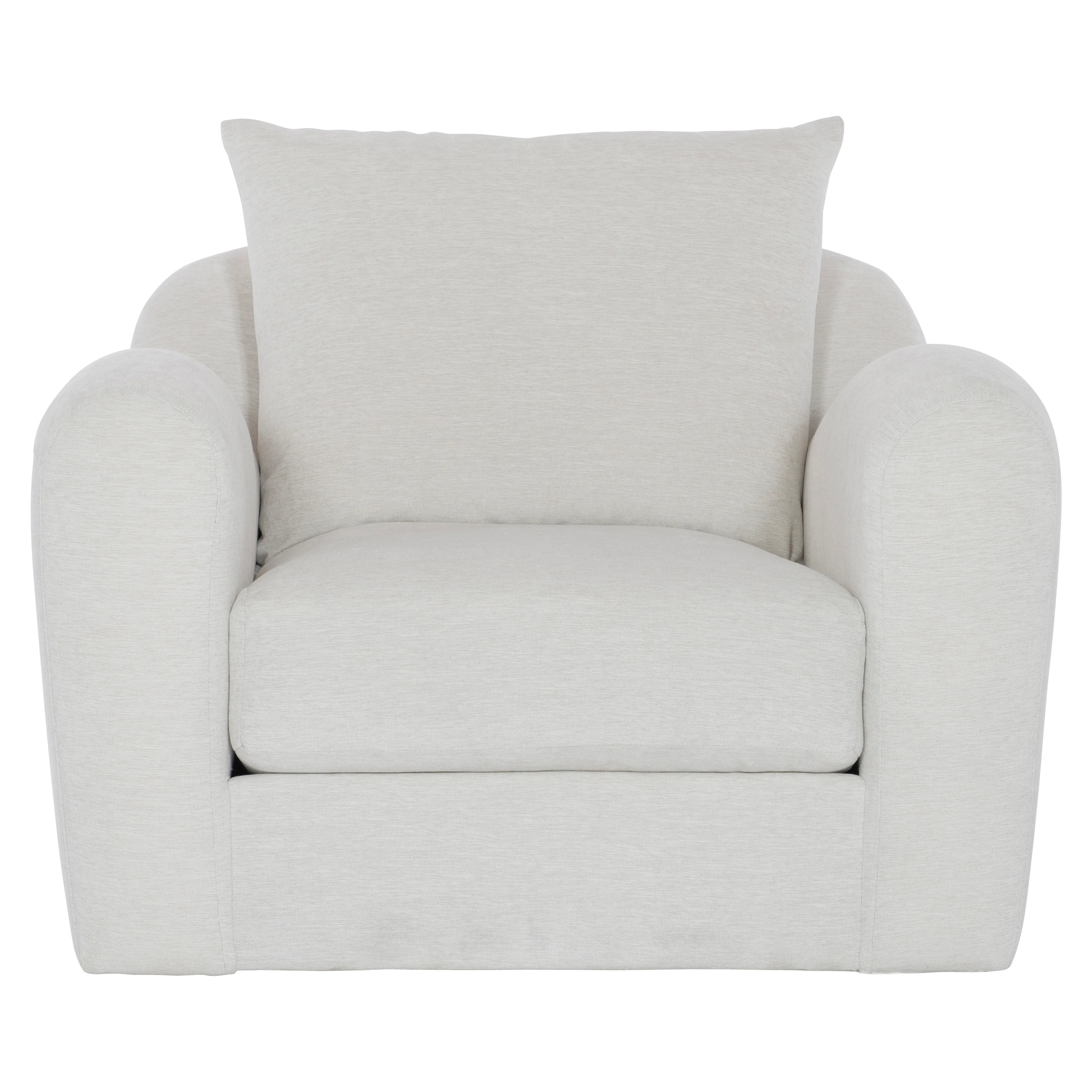 Asher Fabric Swivel Chair - Image 14