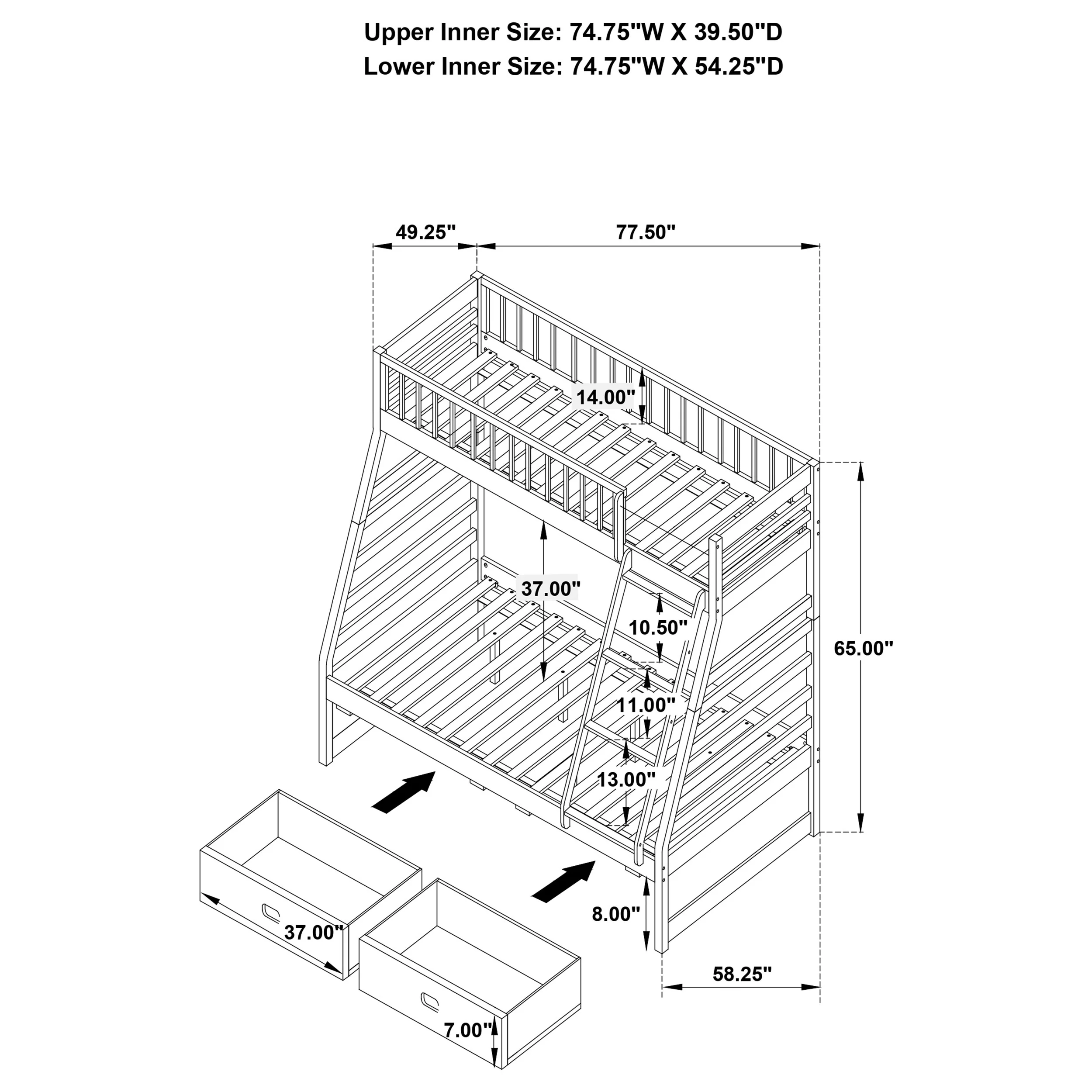 Ashton Bunk Bed - Image 6