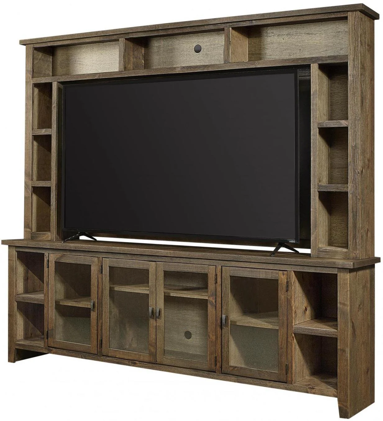 Aspenhome Alder Grove 84" Console and Hutch in Brindle - Image 2