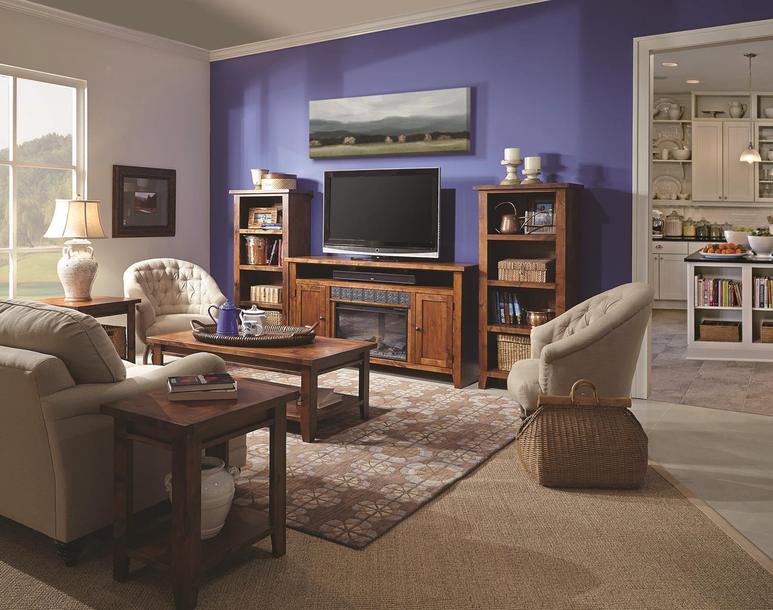 Aspenhome Alder Grove End Table in Fruitwood - Image 2