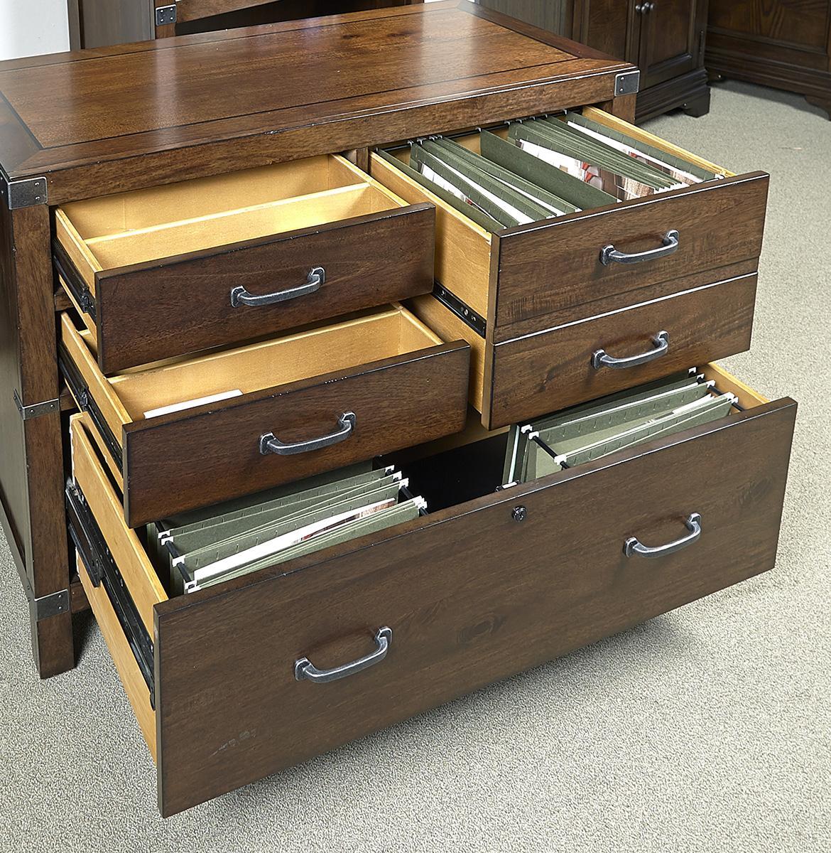 Aspenhome Canfield Combo File in Cognac - Image 2