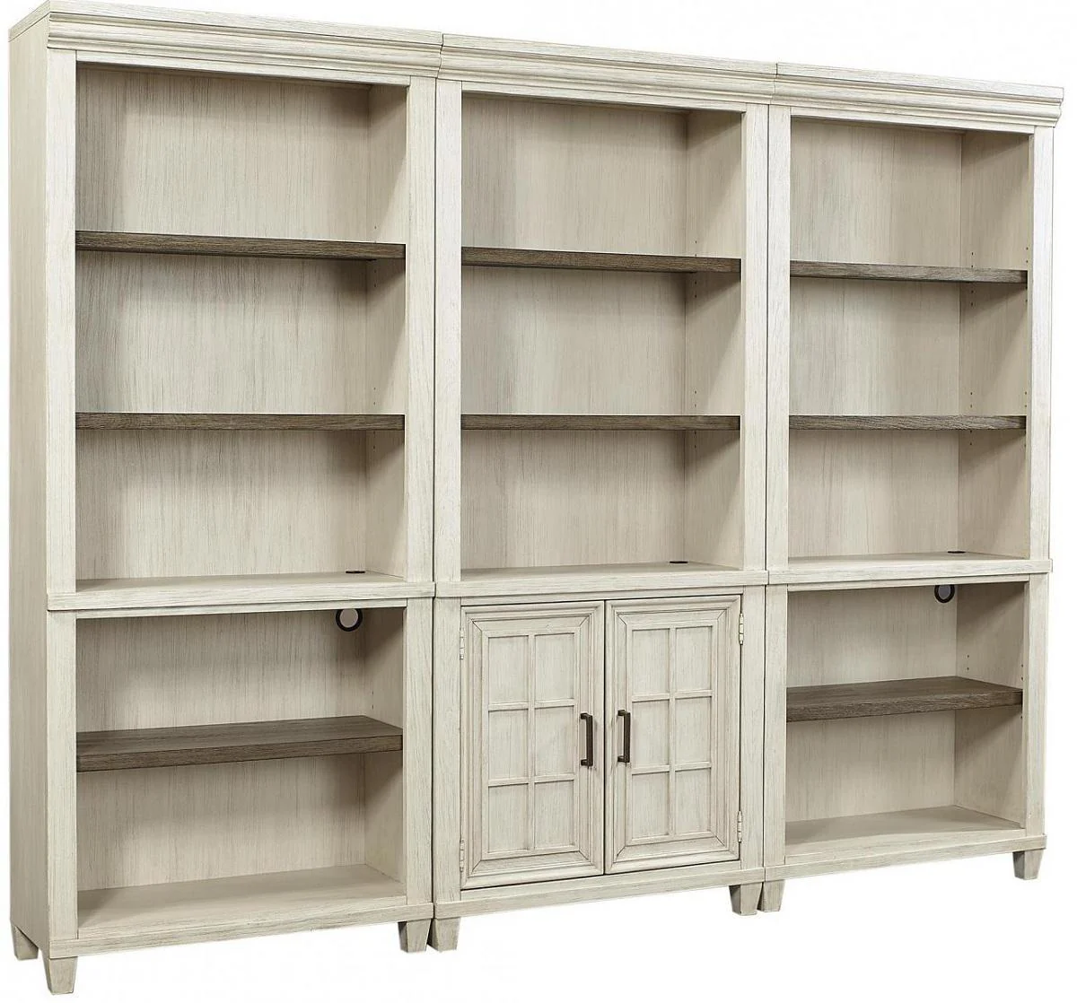 Aspenhome Caraway Door Bookcase in Aged Ivory - Image 2