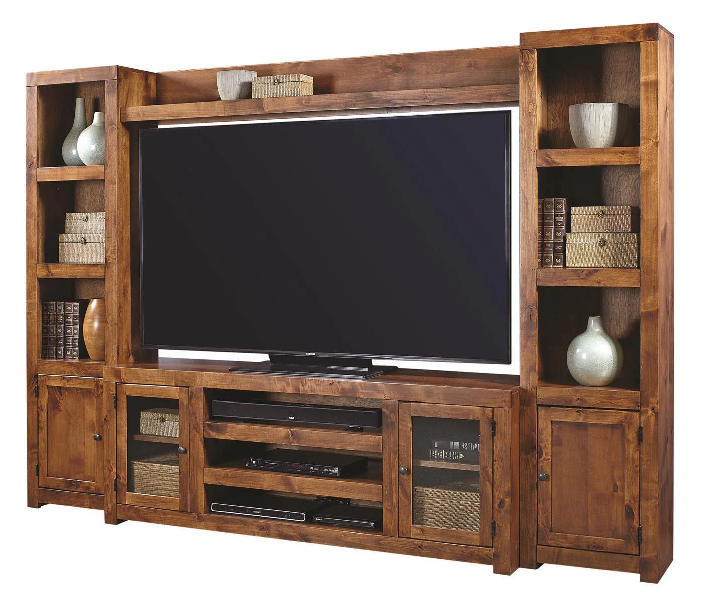 Aspenhome Contemporary Alder 72" Console in Fruitwood - Image 2
