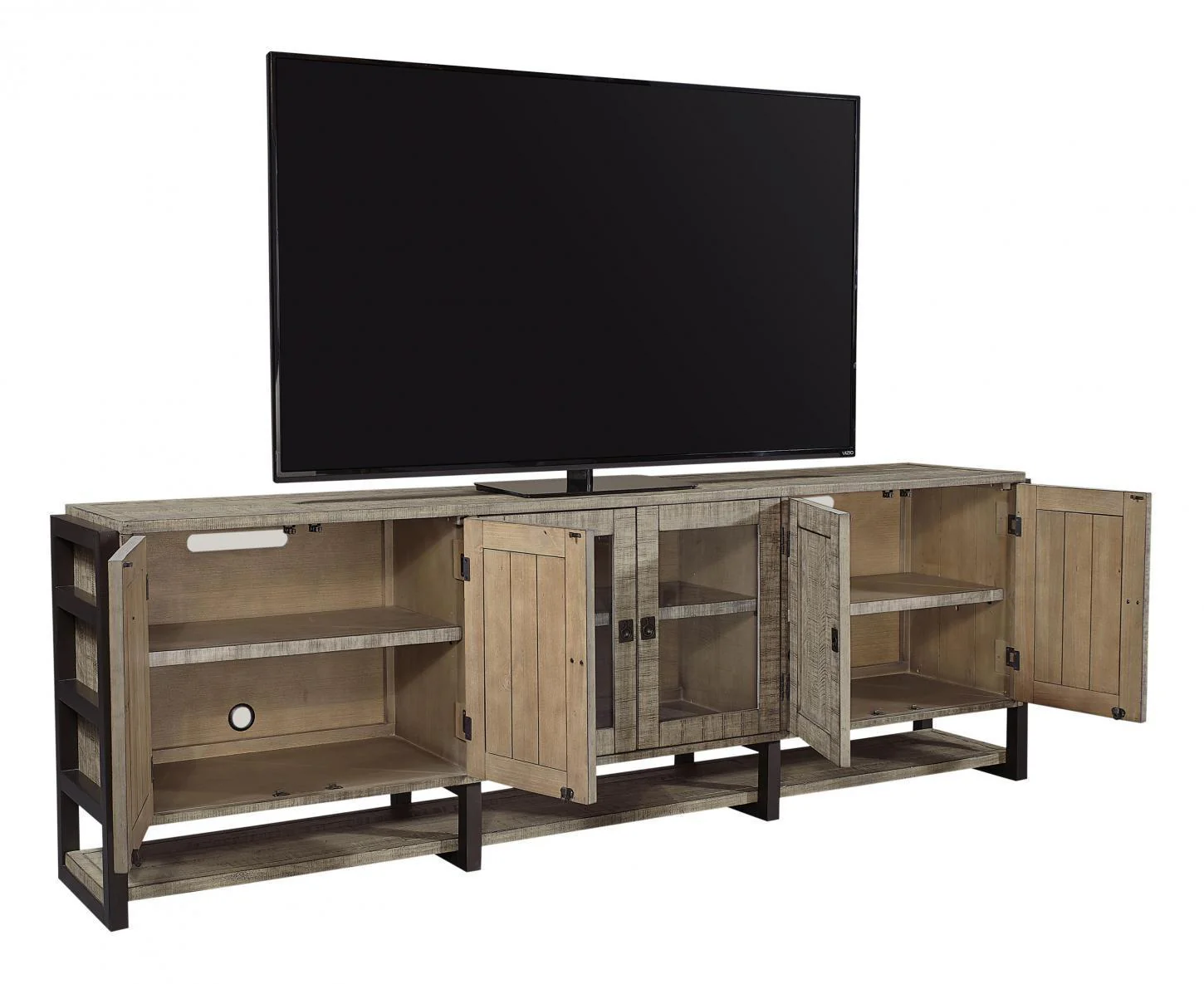 Aspenhome Furniture Grayson 96" Console in Cinder Grey - Image 2