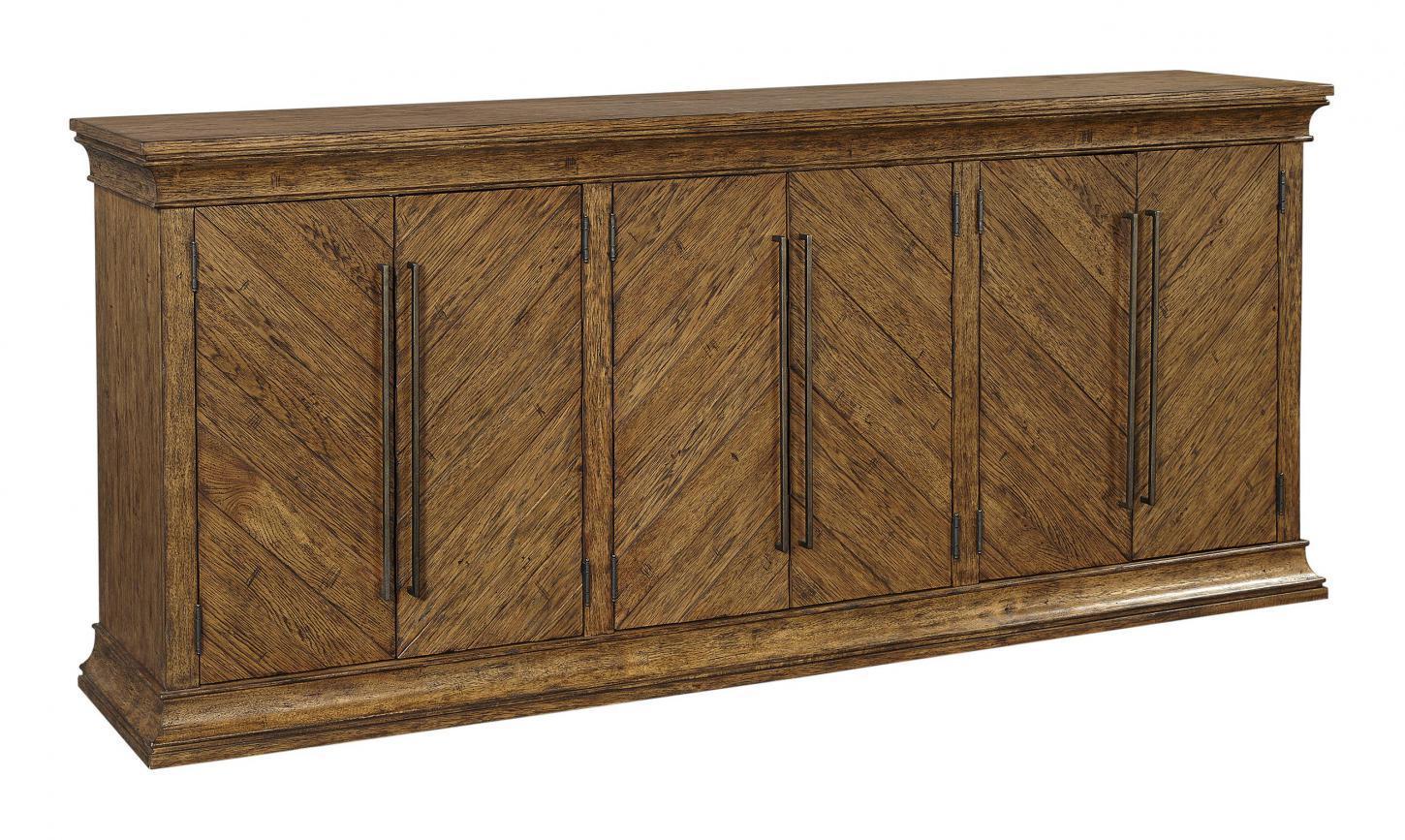 Aspenhome Furniture Mosaic 85" Console in Pecan - Image 2