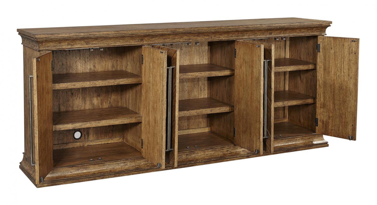Aspenhome Furniture Mosaic 85" Console in Pecan - Image 3