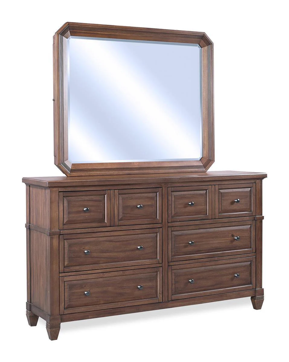 Aspenhome Furniture Thornton 6 Drawer Dresser in Sienna - Image 3