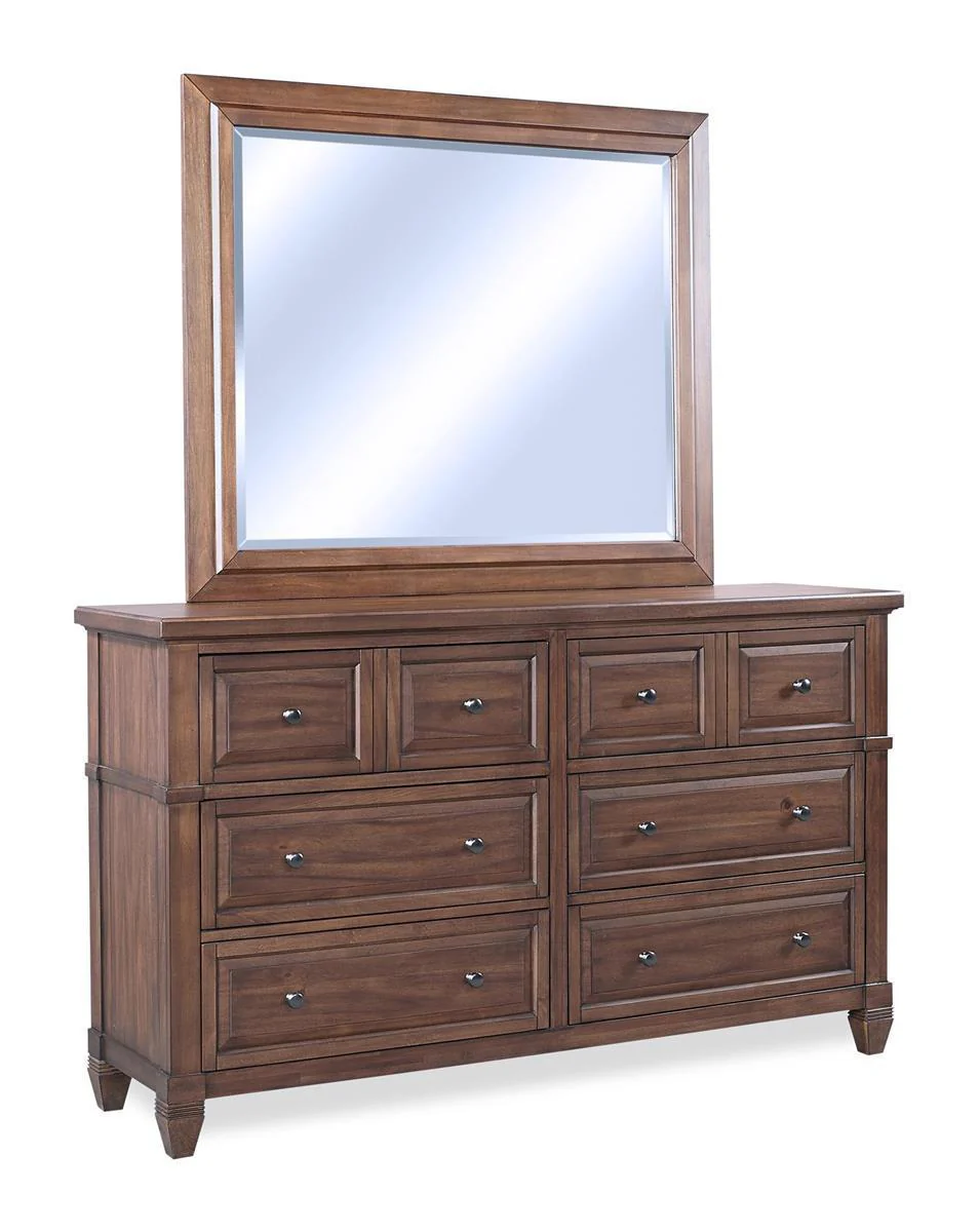 Aspenhome Furniture Thornton Landscape Mirror in Sienna - Image 2