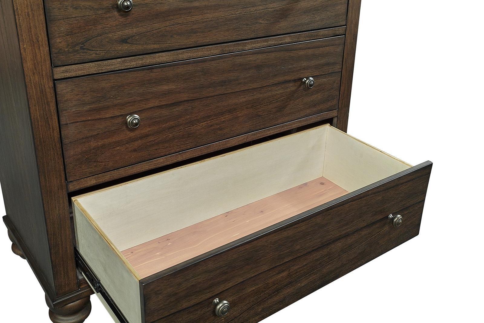 Aspenhome Hudson Valley 6 Drawer Chest in Chestnut - Image 3