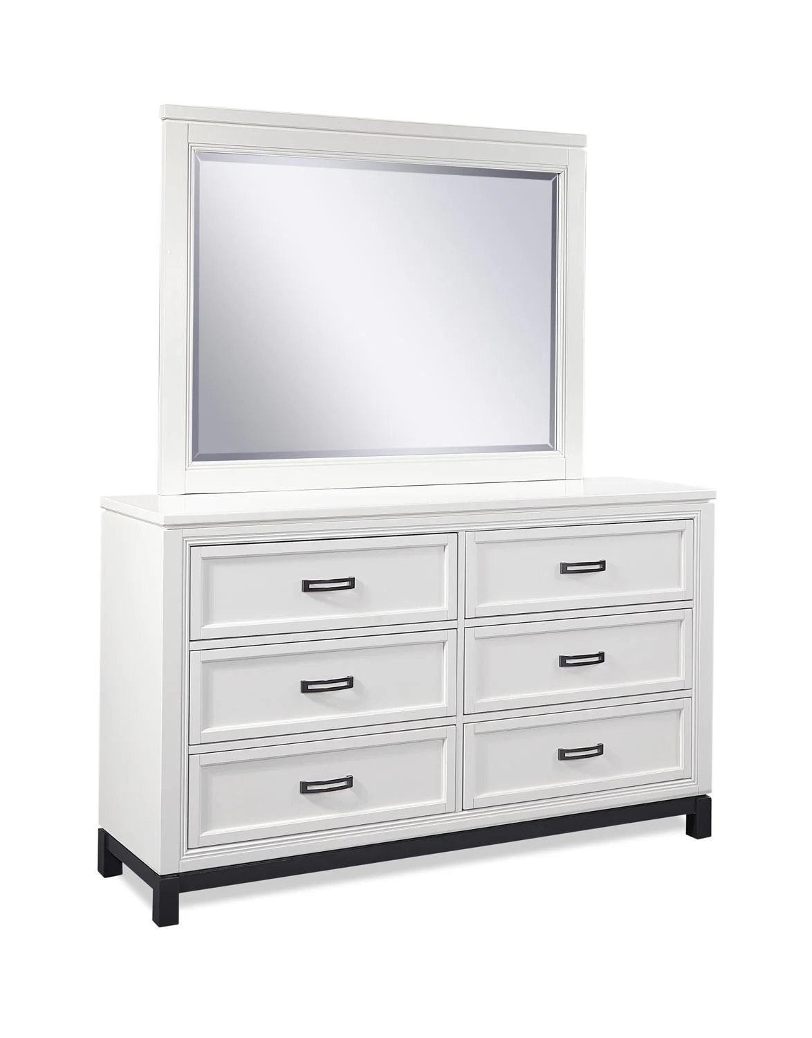 Aspenhome Hyde Park 6 Drawer Dresser in White - Image 2