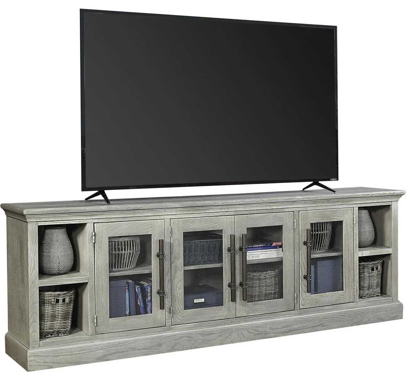 Aspenhome Manchester 97"Console in Heather Gray - Image 2