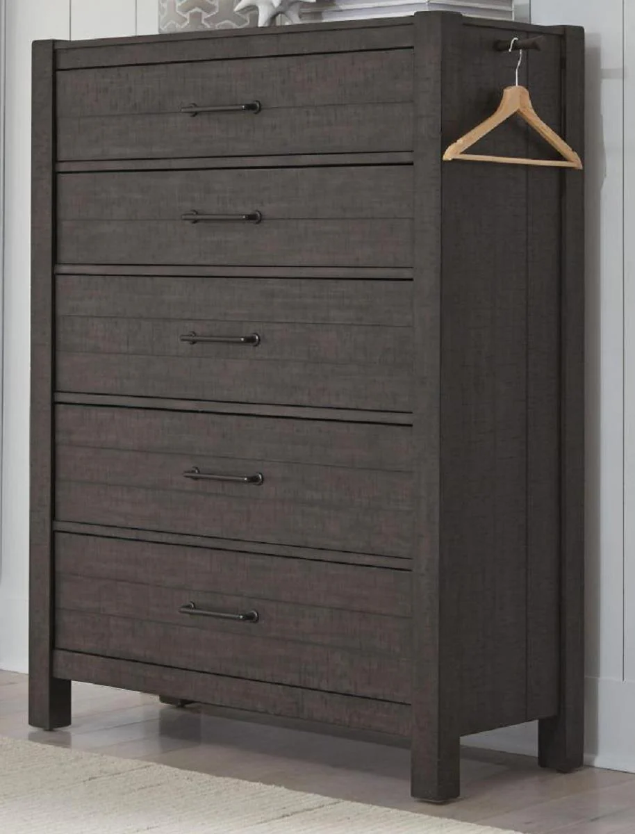 Aspenhome Mill Creek 5 Drawer Chest in Carob - Image 3